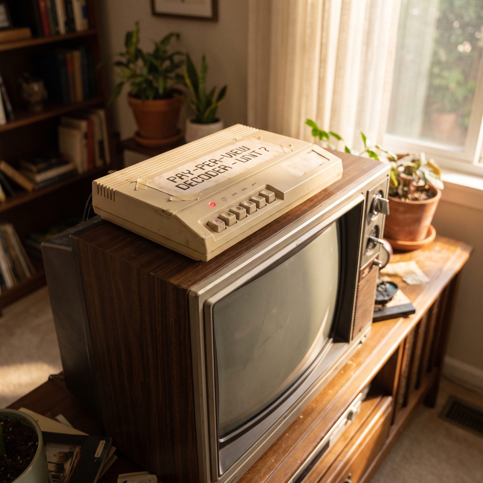 The Pay-Per-View Box With the Mysterious Push Buttons