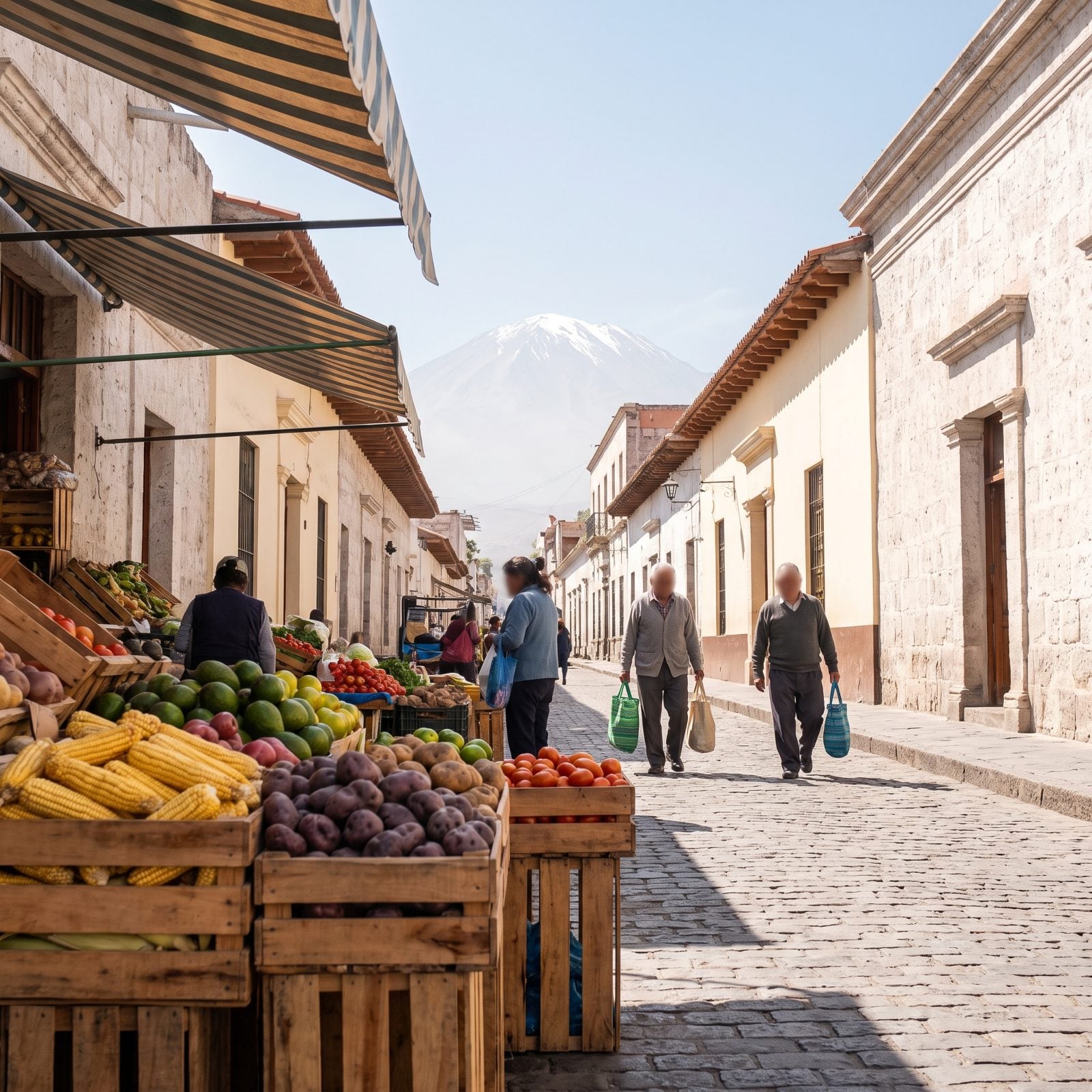 Peru, Arequipa's Colonial Streets and Market Stalls That Stretch a Dollar
