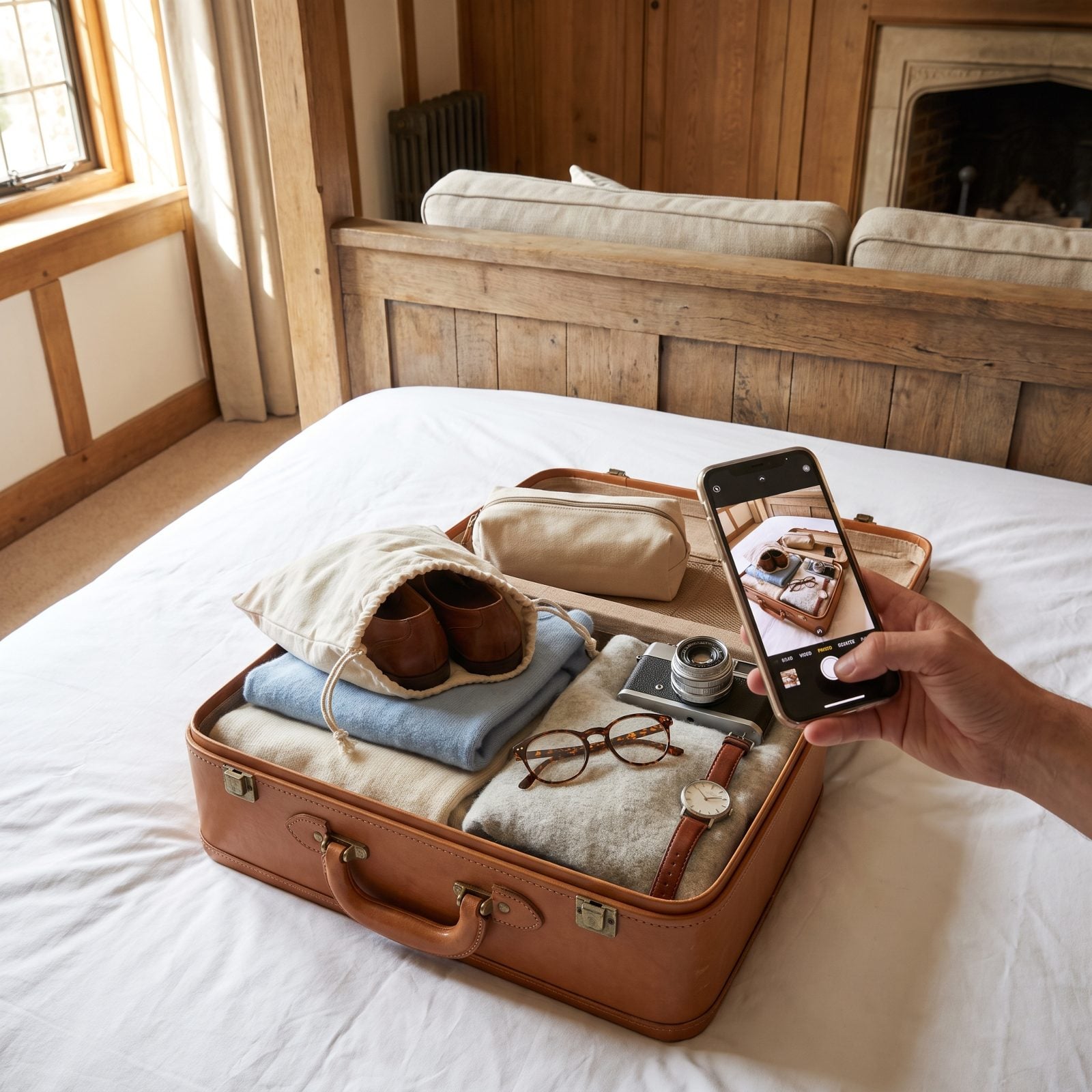 Photograph the Open Suitcase Before You Zip It