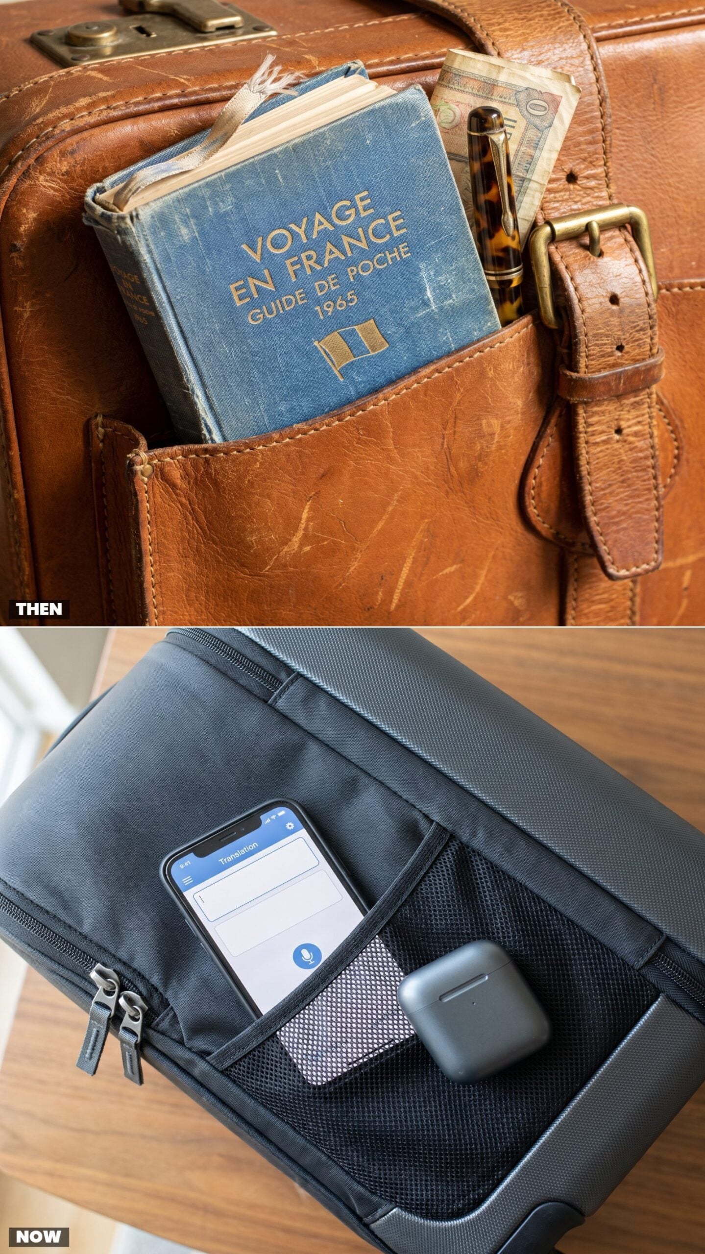 The Phrasebook in the Side Pocket vs. the Phone Translation App