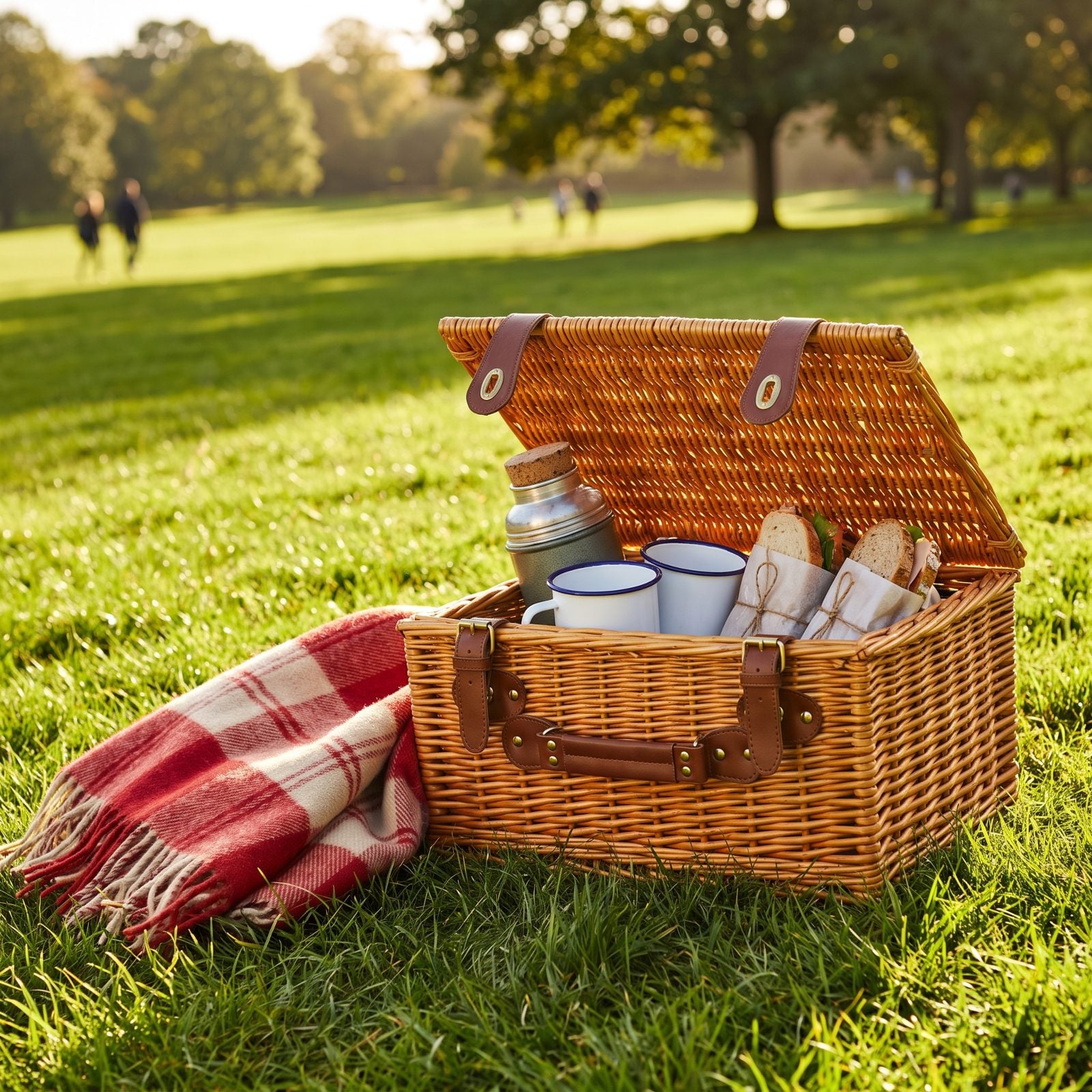 A Picnic Basket and Blanket to Turn Takeout Into an Outing
