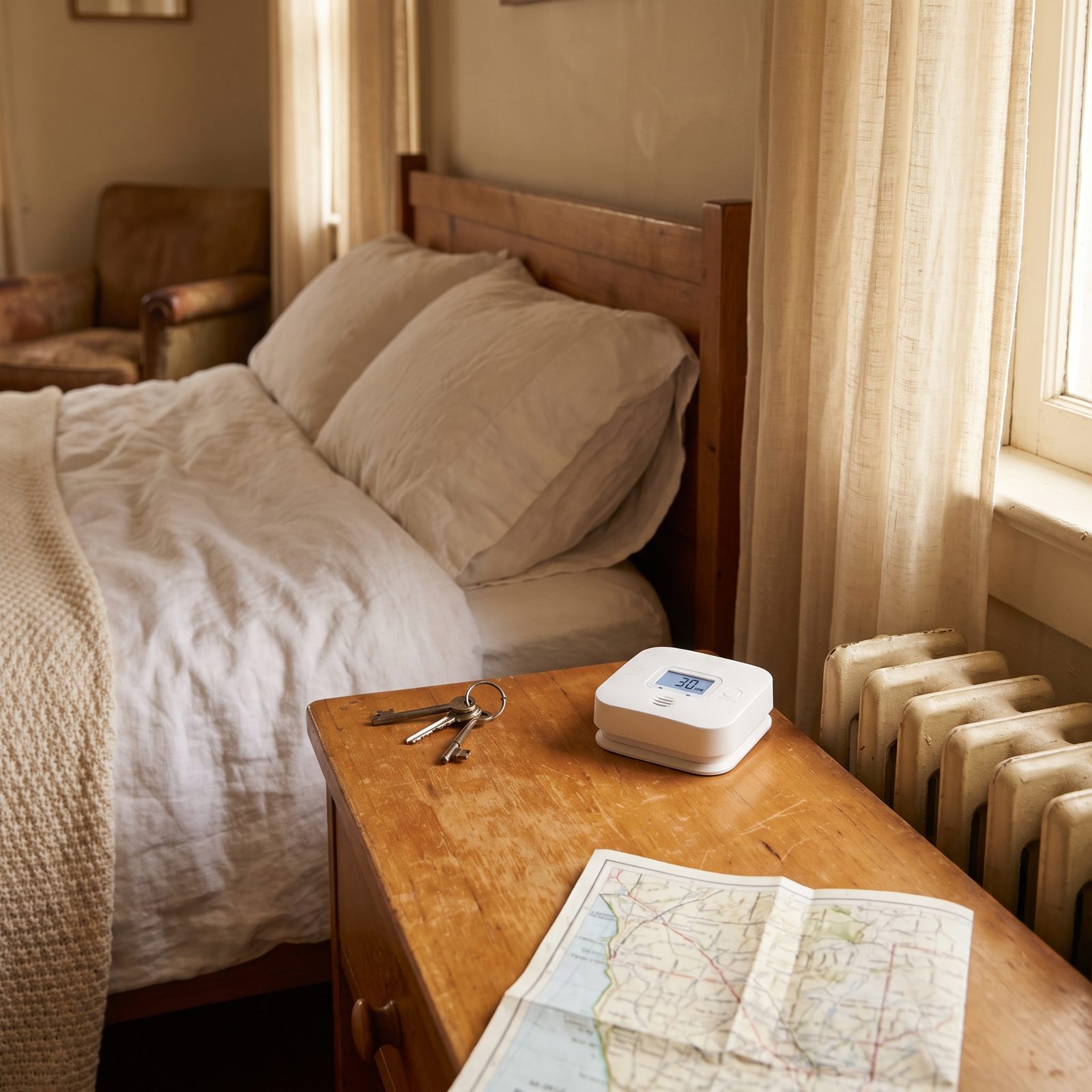 A Portable Carbon Monoxide Detector for Rentals