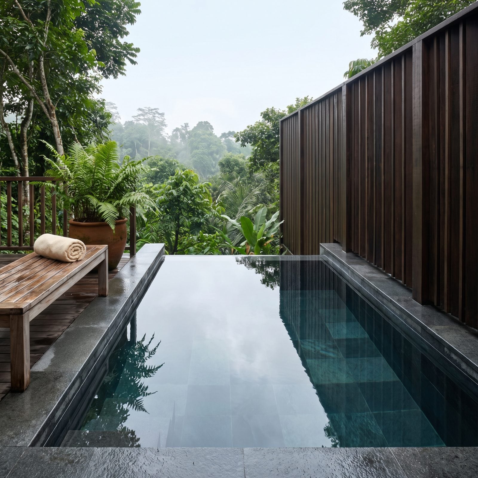 A Private Plunge Pool Attached to Every Suite
