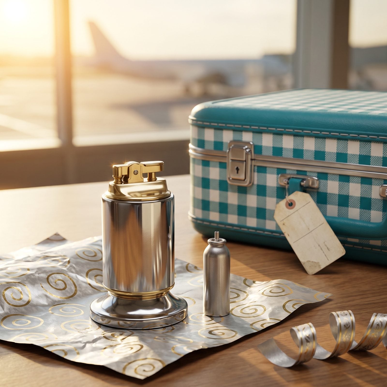 The Refillable Butane Tabletop Lighter