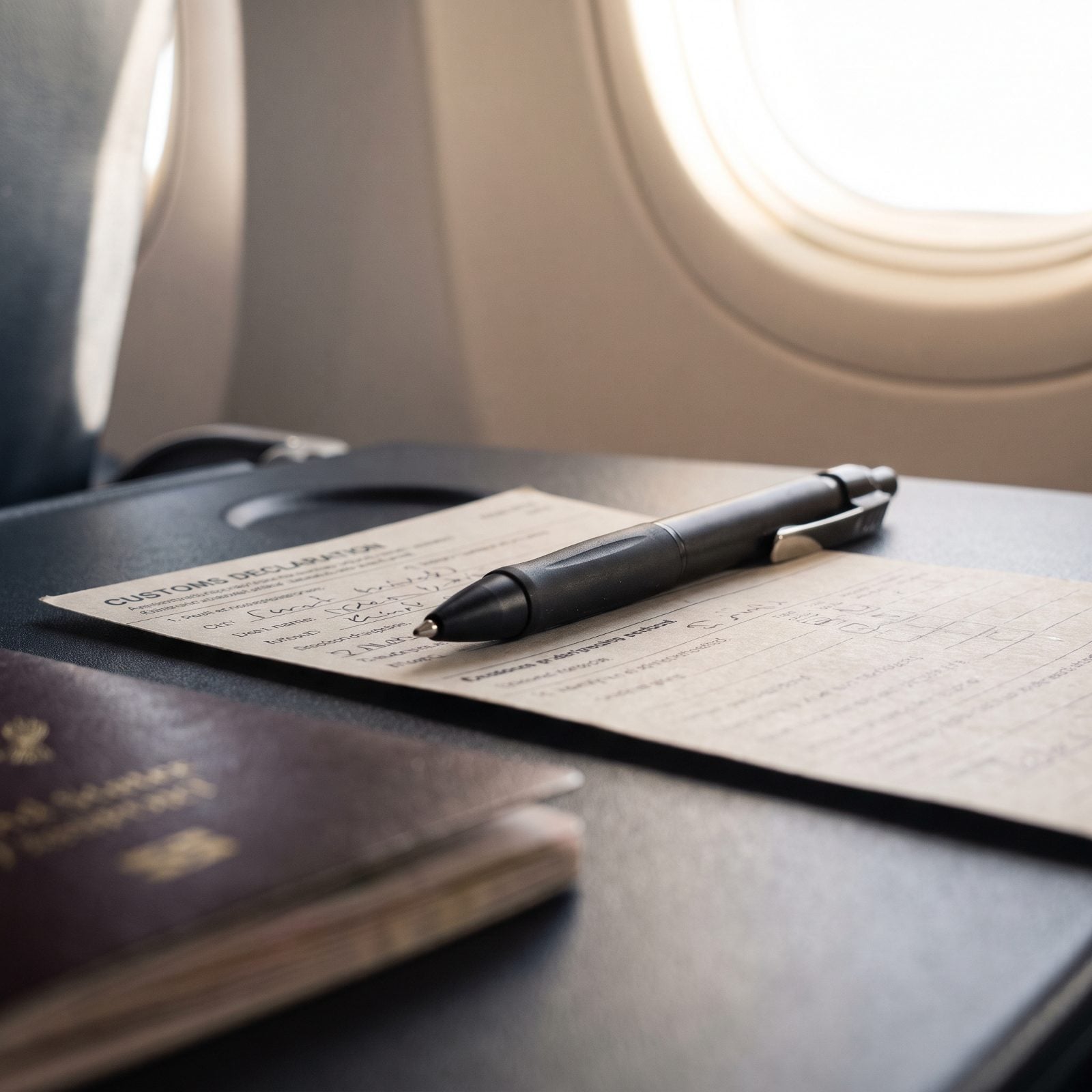 A Reliable Ballpoint Pen for Customs Forms