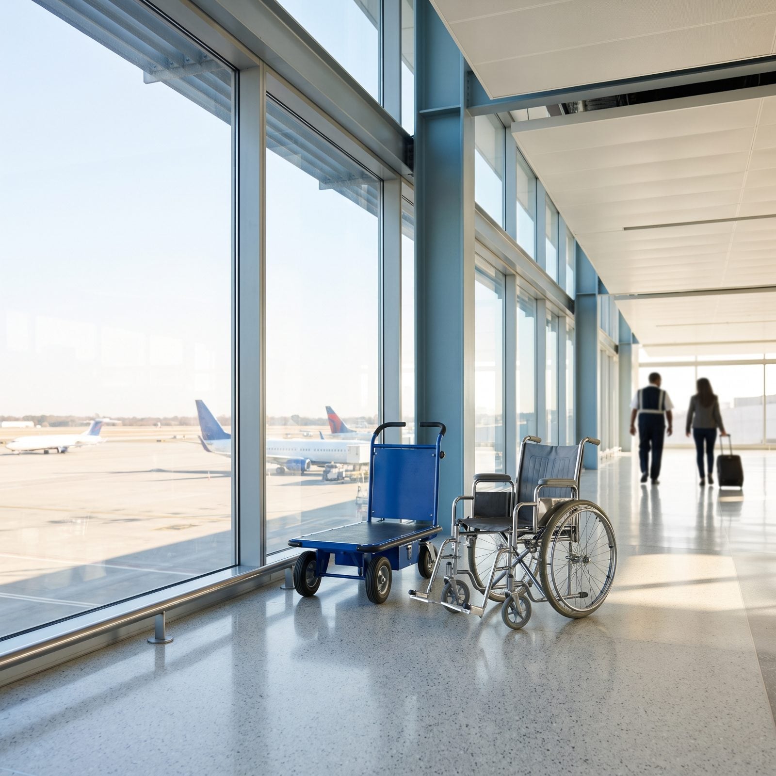 Request Airport Assistance a Full 48 Hours Before You Fly