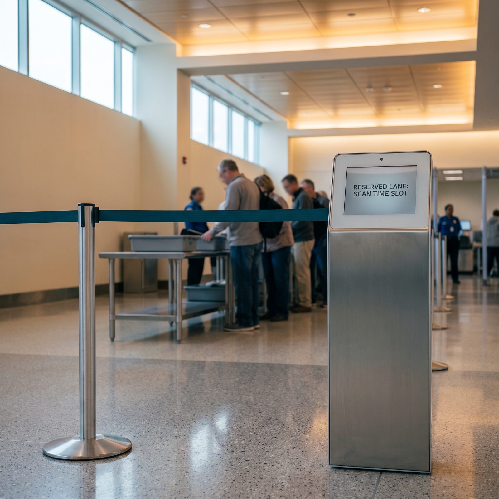 Reserve a Security-Screening Time Where Available