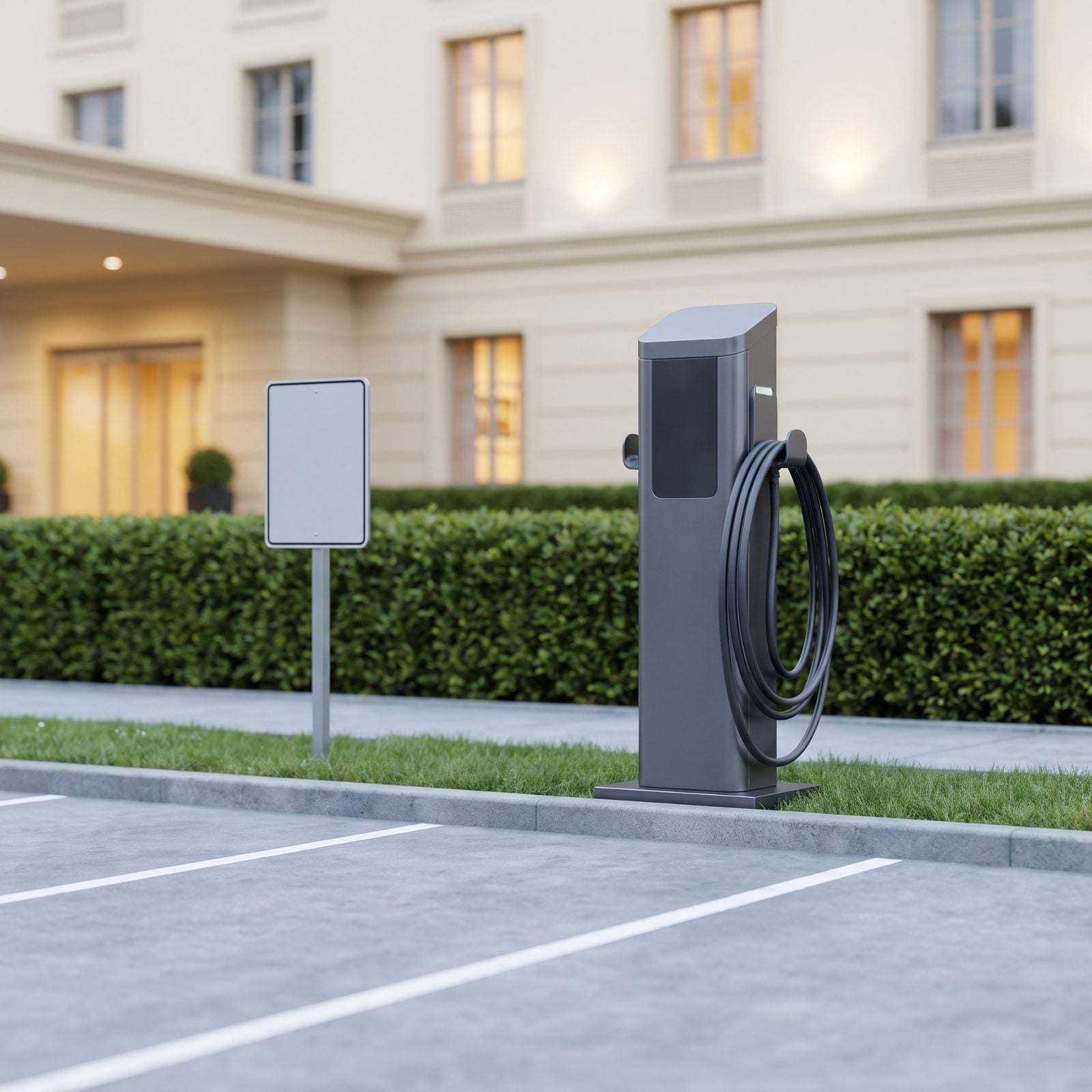 A Reserved EV-Charging Slot So You're Not Circling at Midnight