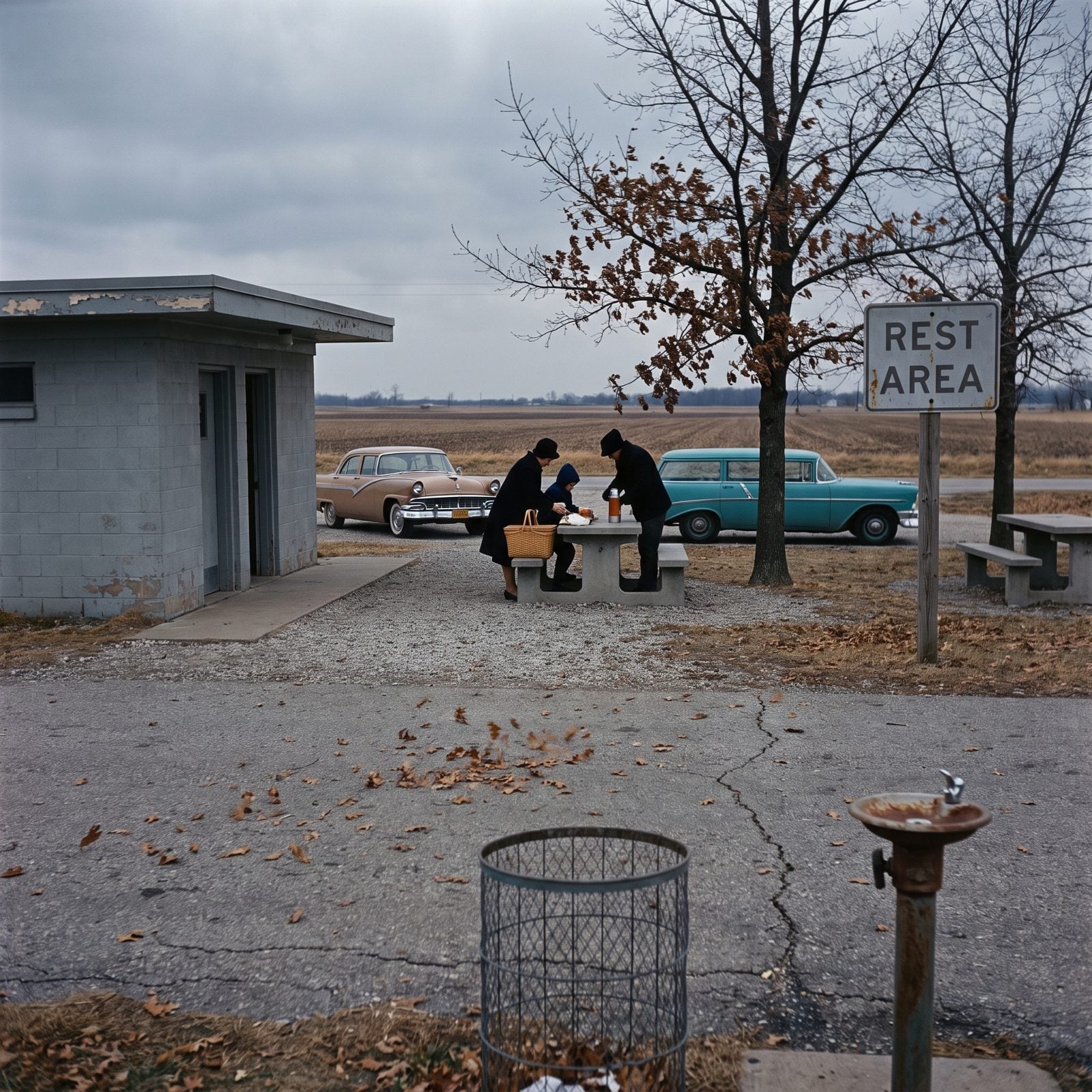 Rest Areas Could Be Little More Than Toilets and Picnic Tables