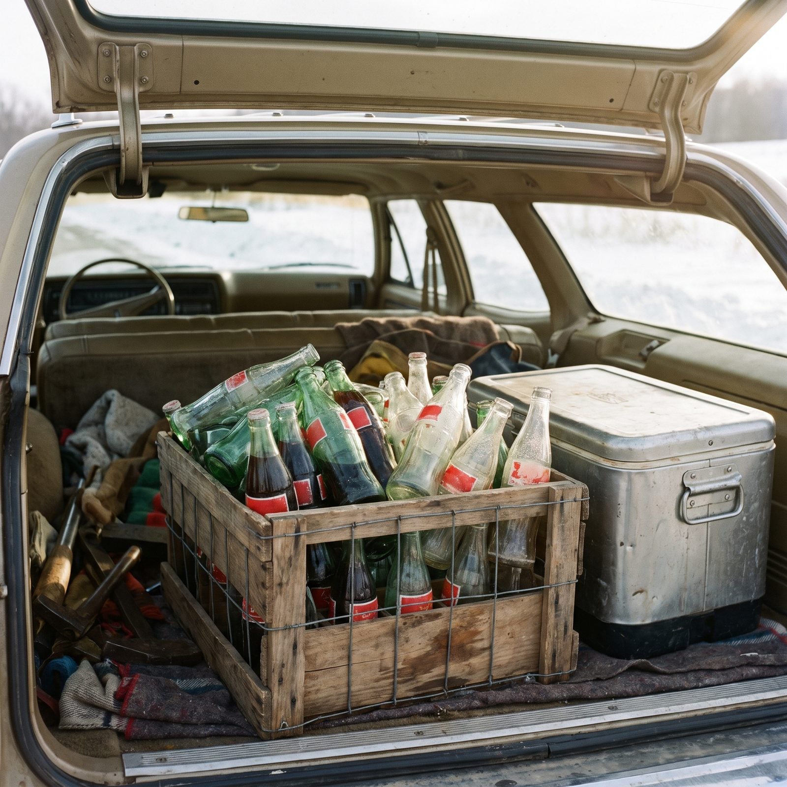 Returnable Glass Soda Bottles