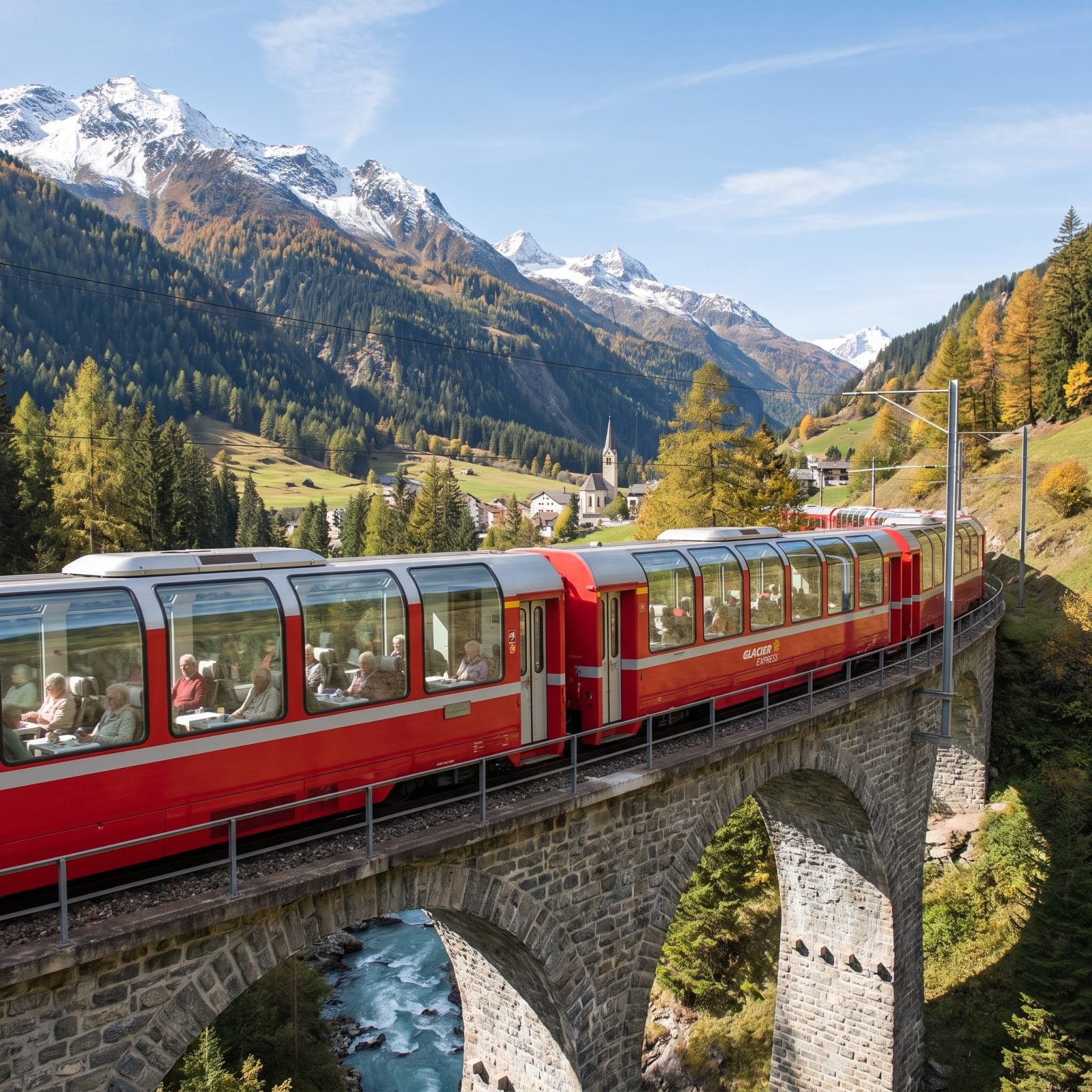 Ride Switzerland's Glacier Express