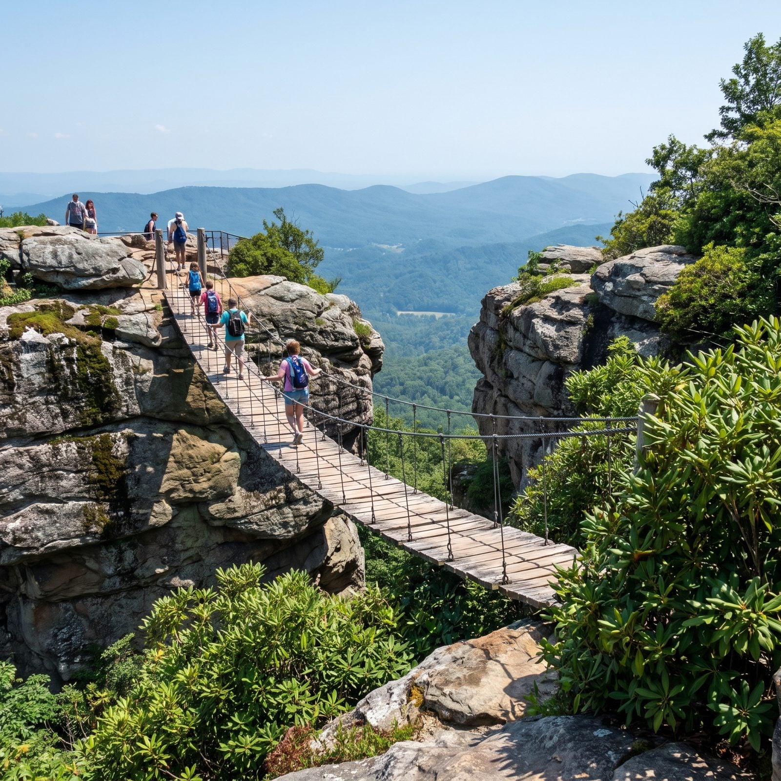 Rock City Gardens on Lookout Mountain, Georgia