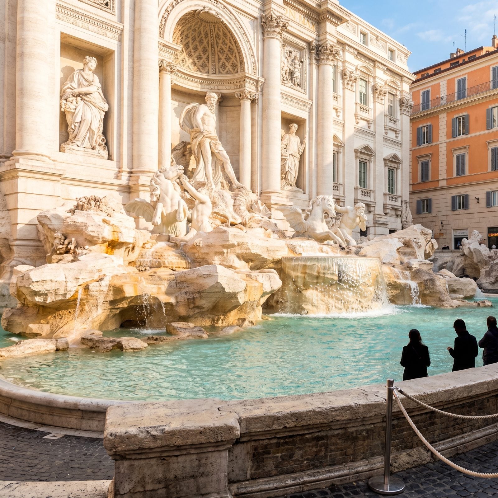 Rome Guards Its Fountains Against Waders, Picnics and Splashers