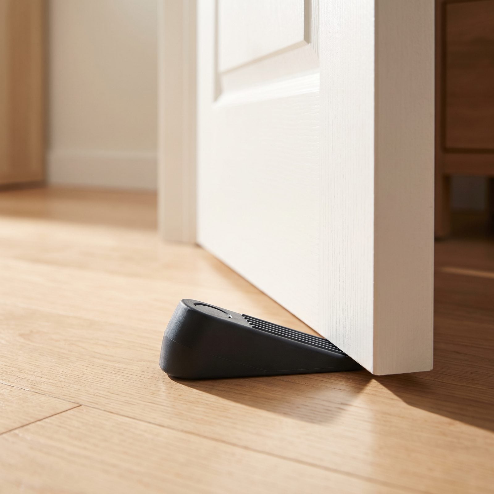 A Rubber Doorstop Alarm for Added Hotel-Room Security