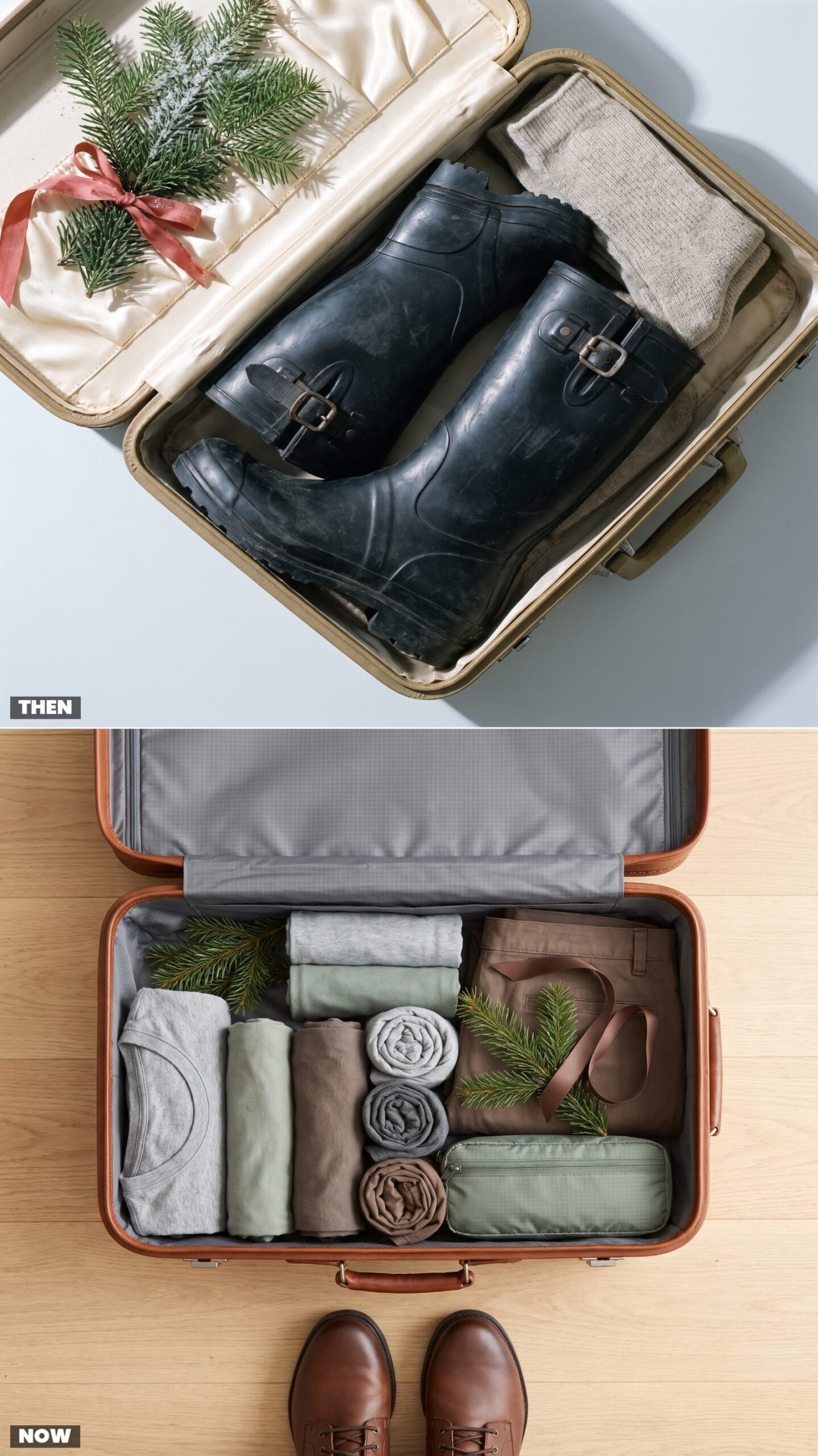 Rubber Galoshes for Snow vs. Waterproof Boots Worn Aboard