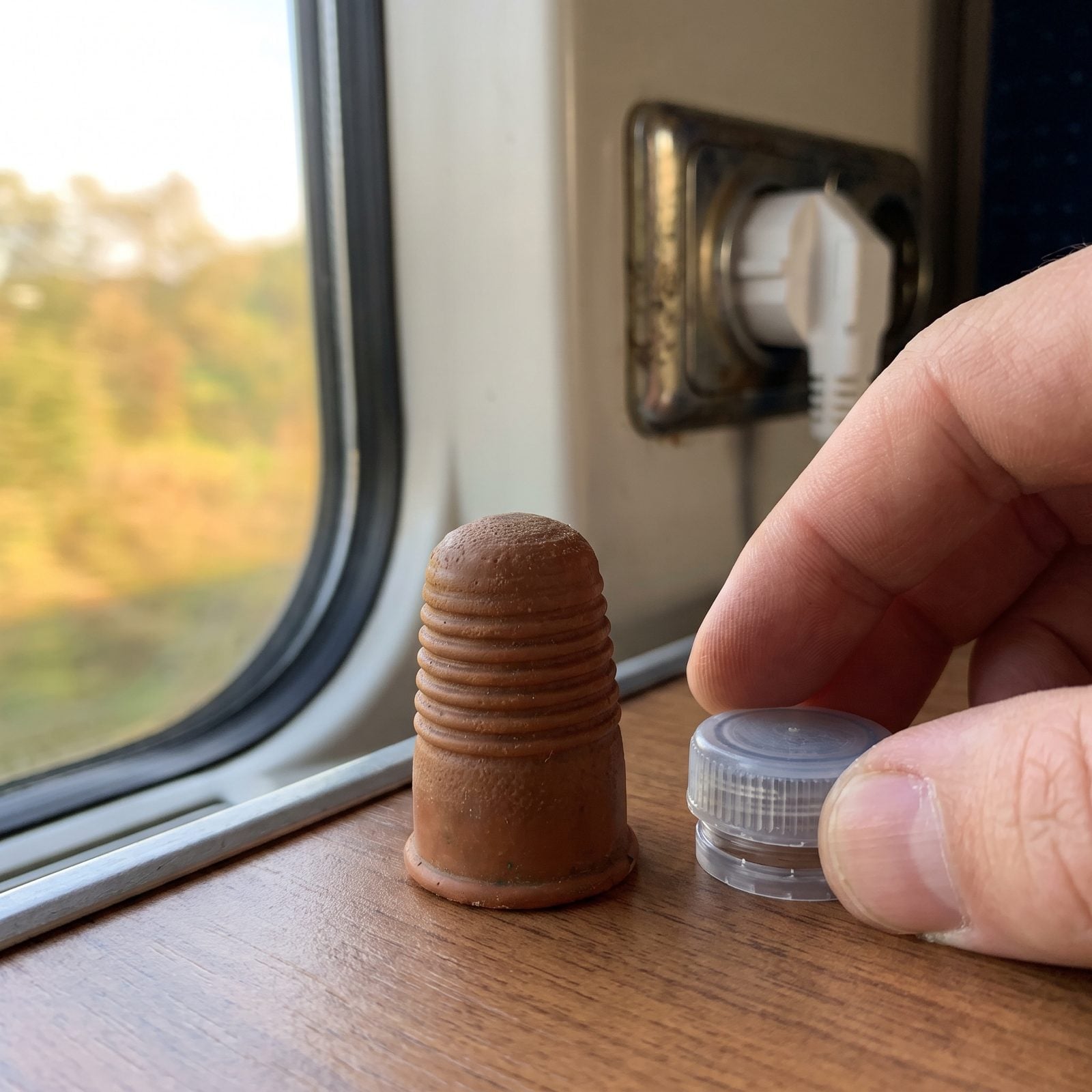 A Rubber Thimble for Gripping Stubborn Plugs and Lids