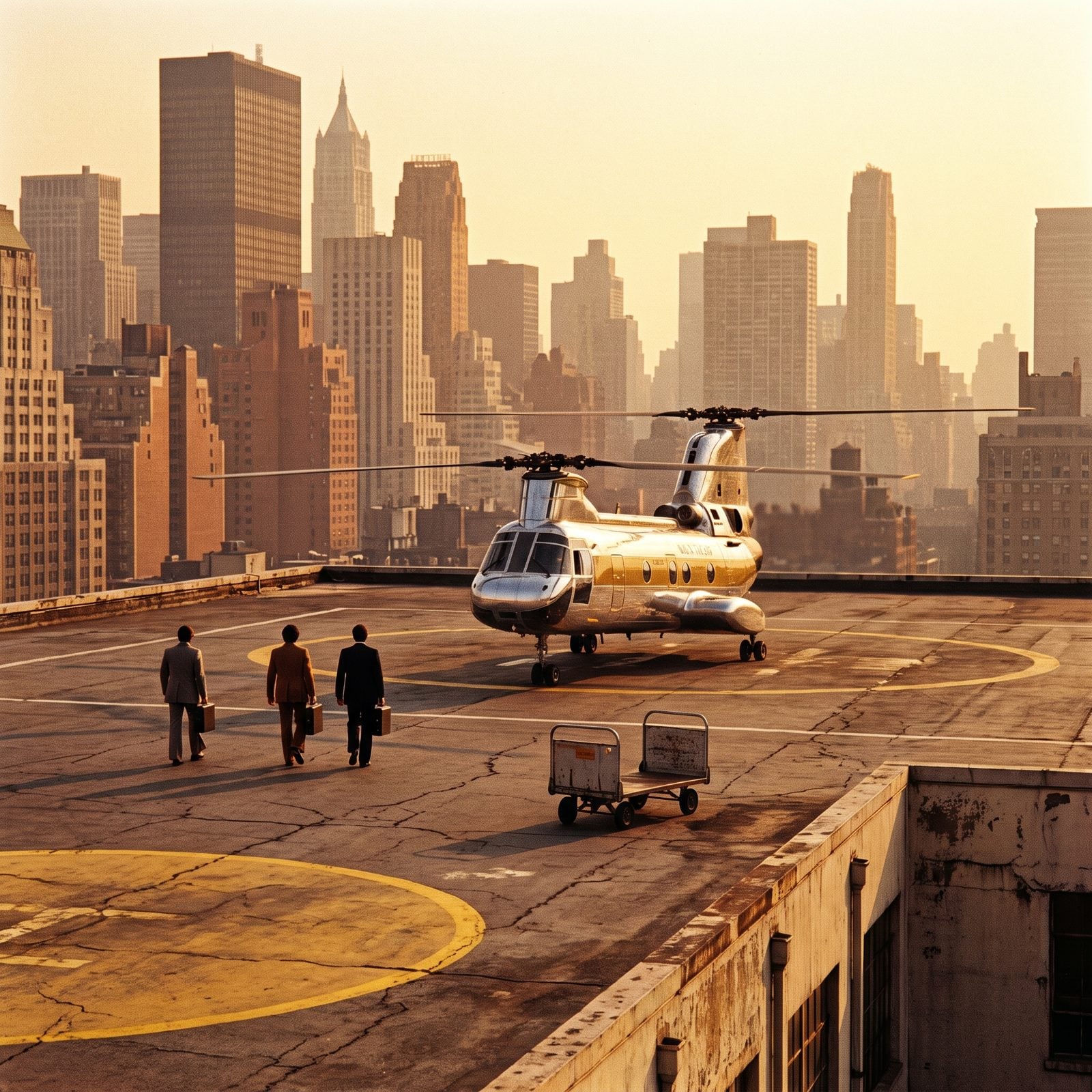 Scheduled Helicopter Transfers Between Manhattan and the New York Airports