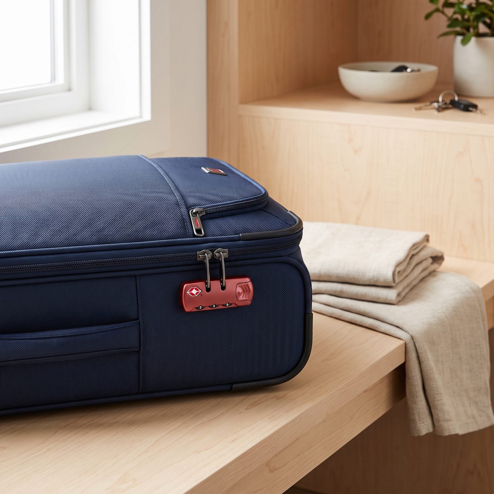 Securing Checked Luggage With a Lock Screeners Cannot Open
