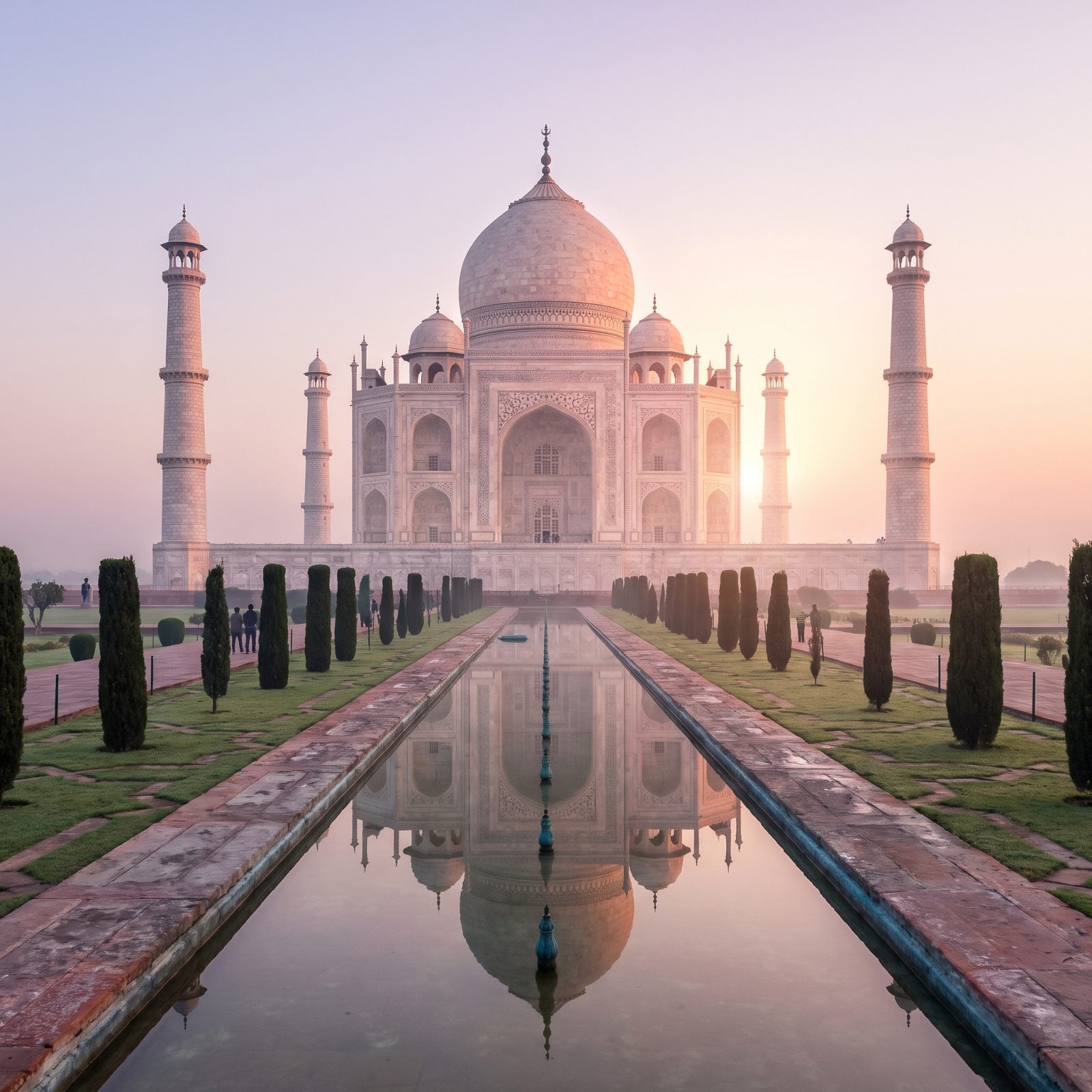 See the Taj Mahal at Sunrise