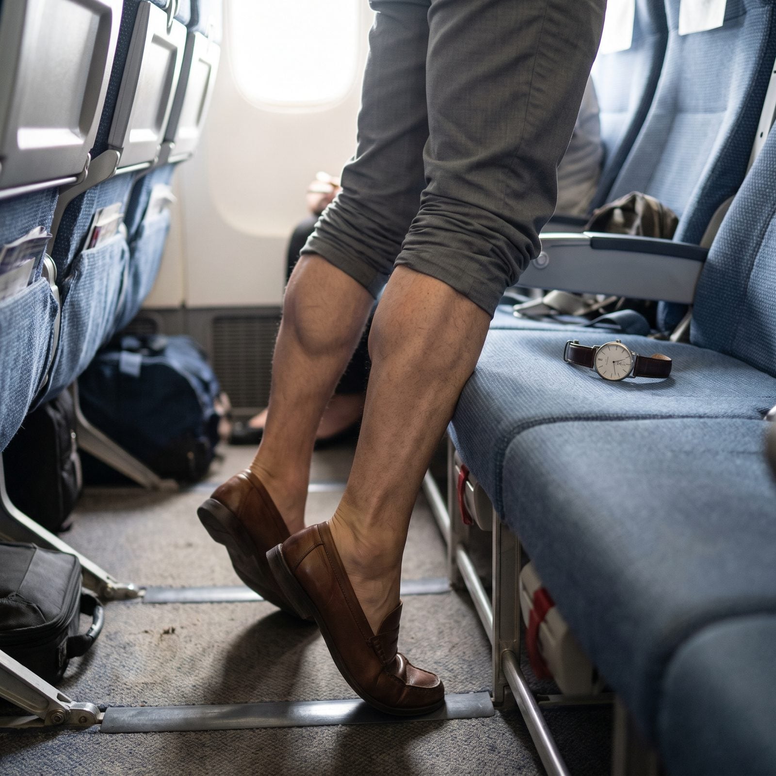 Set a Calf-Movement Reminder for Every Hour of a Long Flight