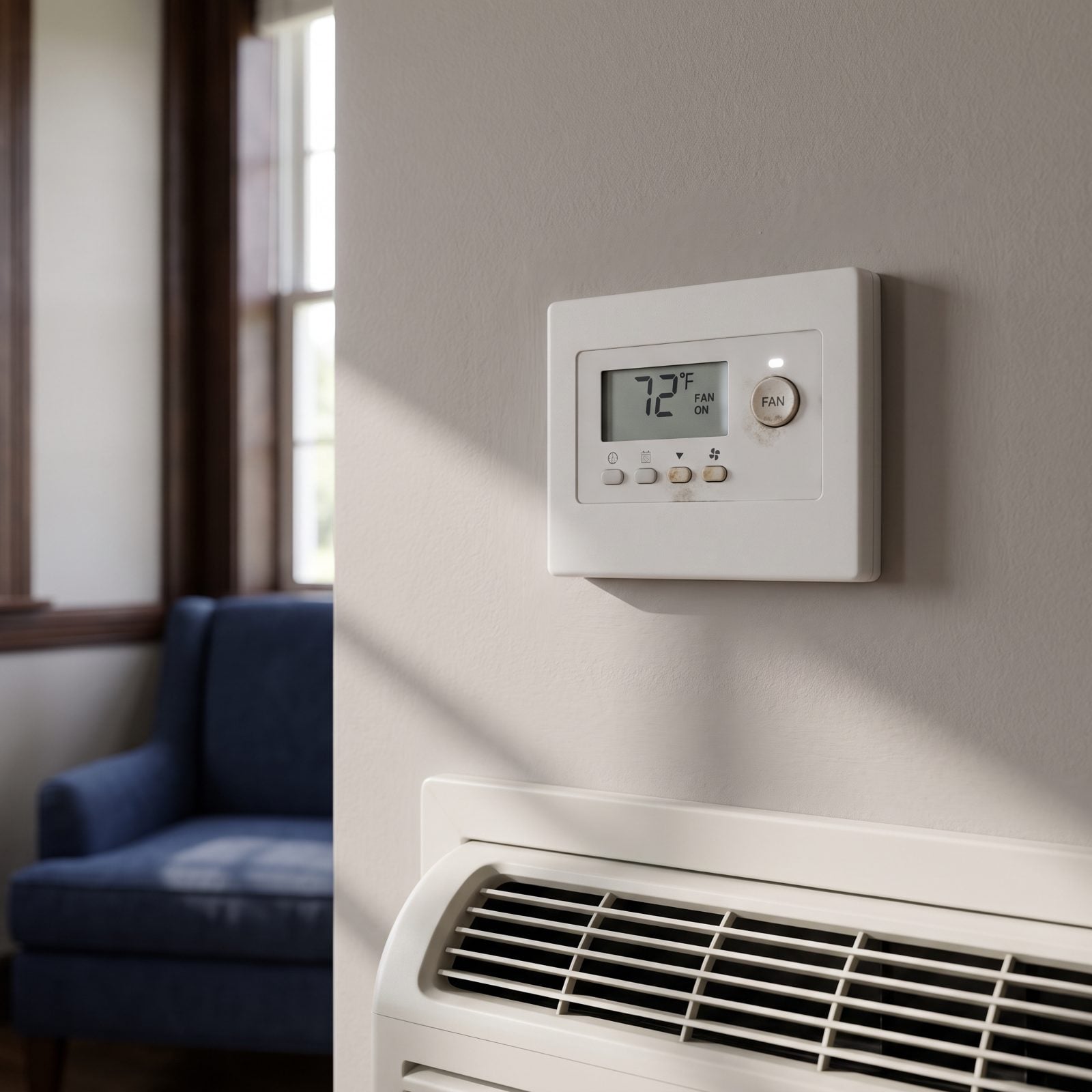 Set the HVAC Fan to Run Continuously Instead of Cycling