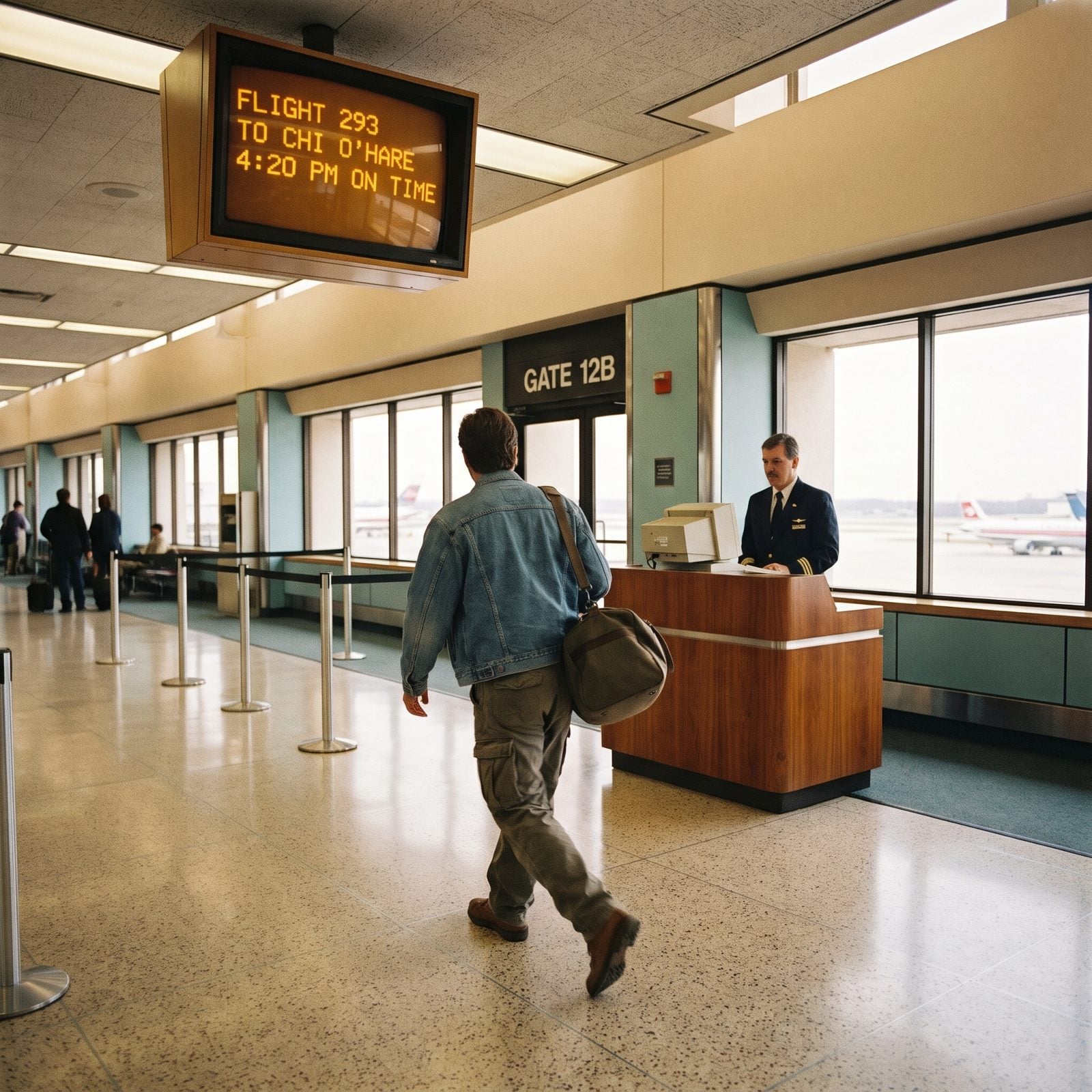 Showing Up 20 Minutes Before Your Flight