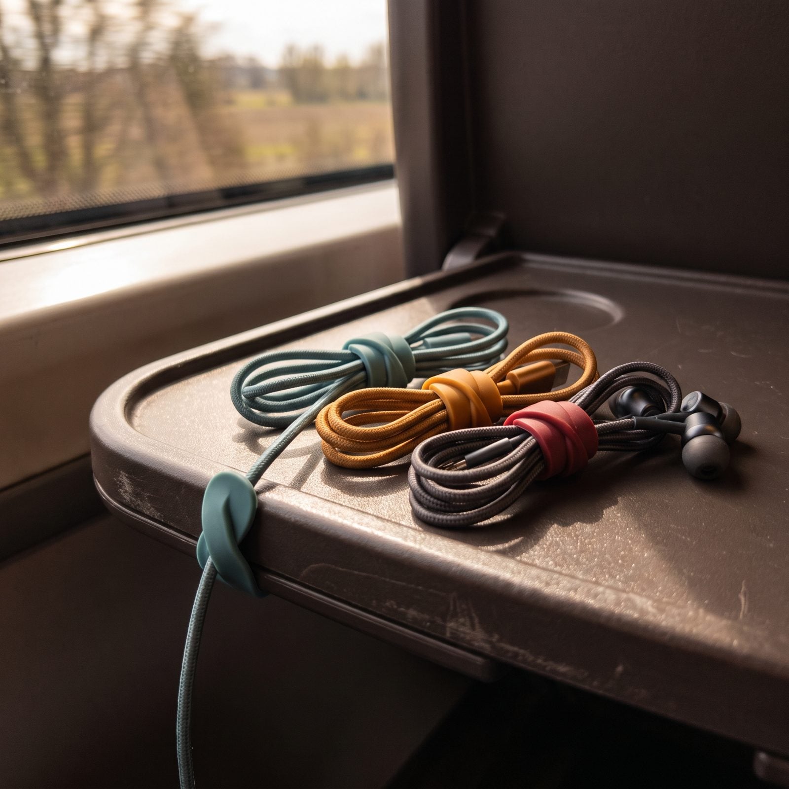 Silicone Twist Ties That Tame Every Cord in the Bag