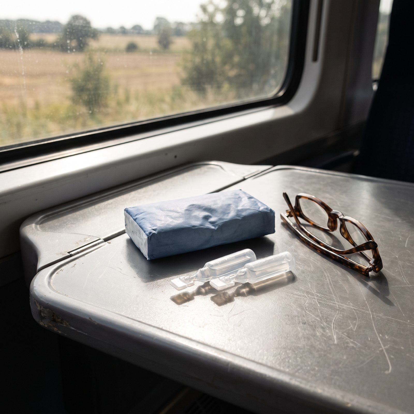 Single-Dose Saline Ampoules for Grit in the Eye and Dirt in the Cut
