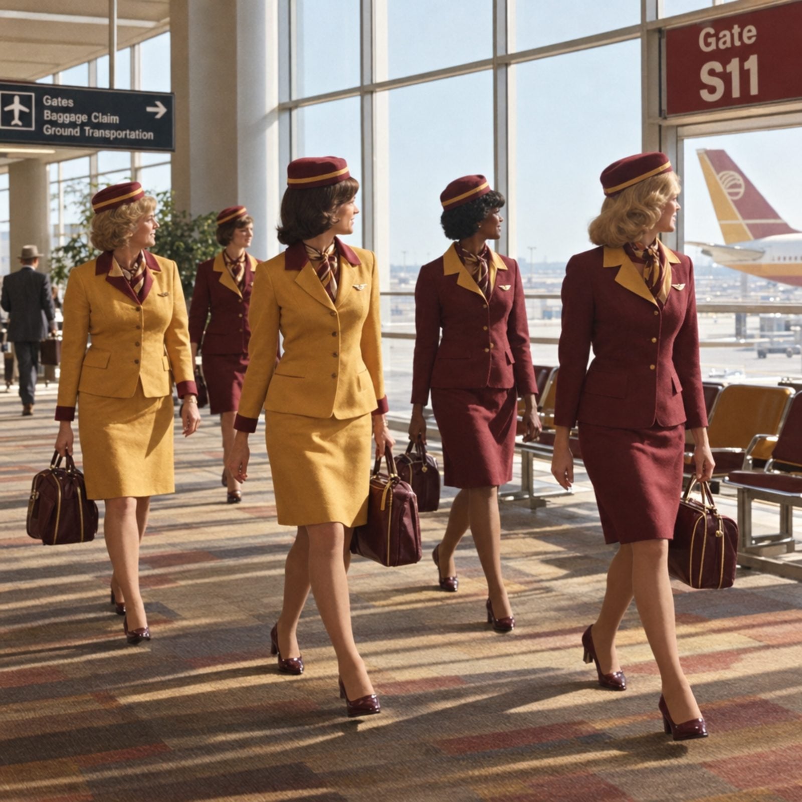 The Slow Collapse of Marriage, Pregnancy and Age Bans on Stewardesses