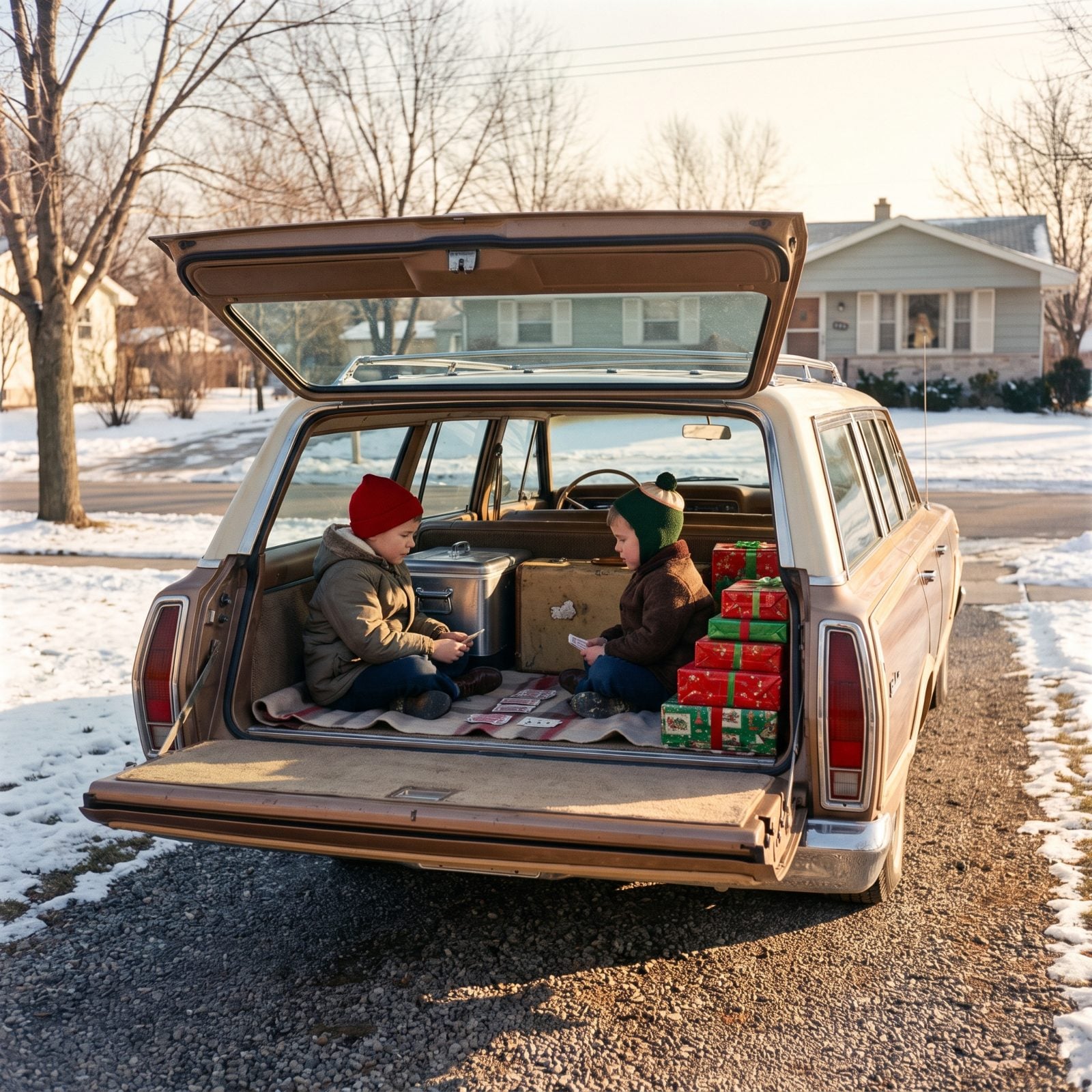 The Station-Wagon Cargo Area Was a Rolling Playroom