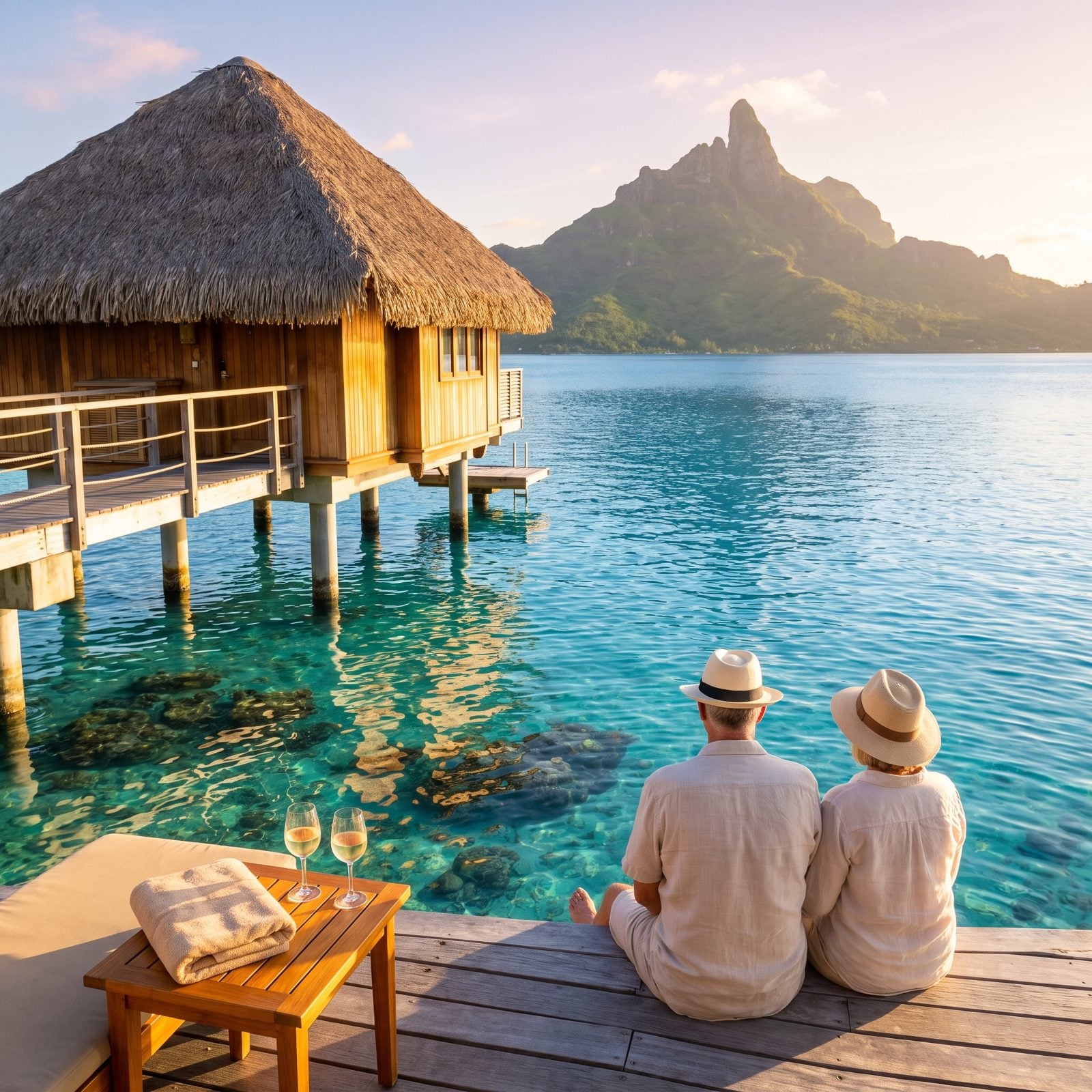 Stay in an Overwater Bungalow in French Polynesia