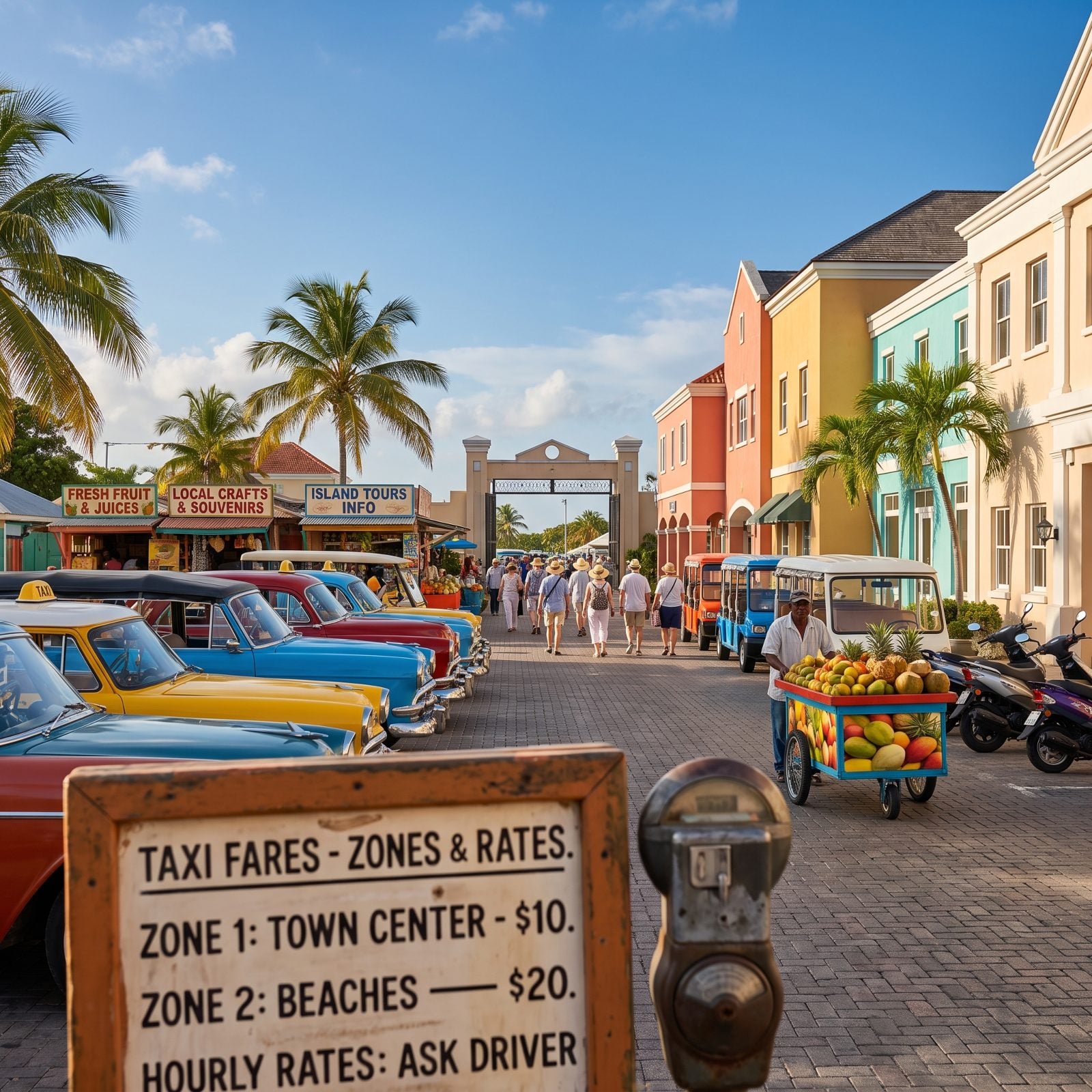 Stepping Ashore Without Researching Transportation or Common Scams