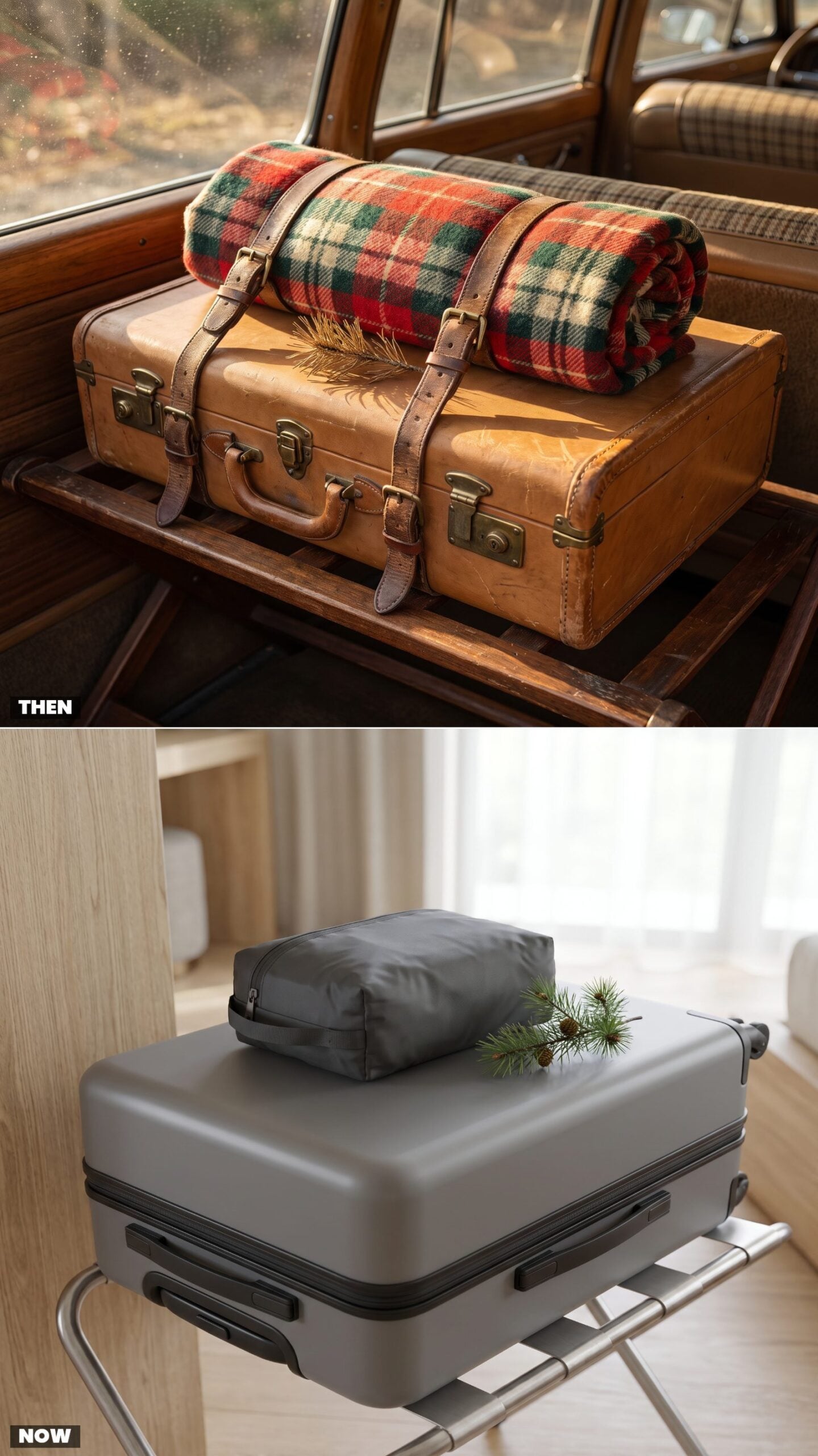 The Strapped-On Blanket Roll vs. The Packable Travel Blanket
