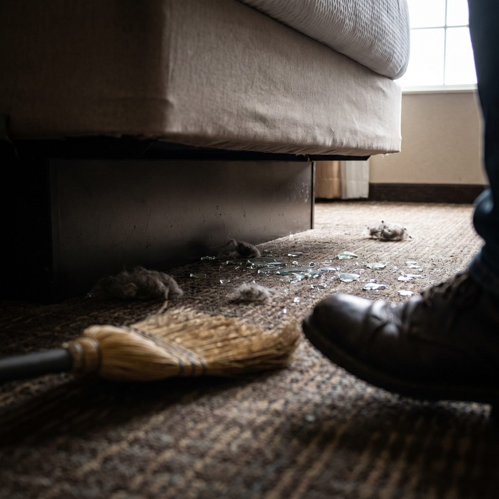 Sweeping Broken Glass Under the Bed Instead of Saying Something
