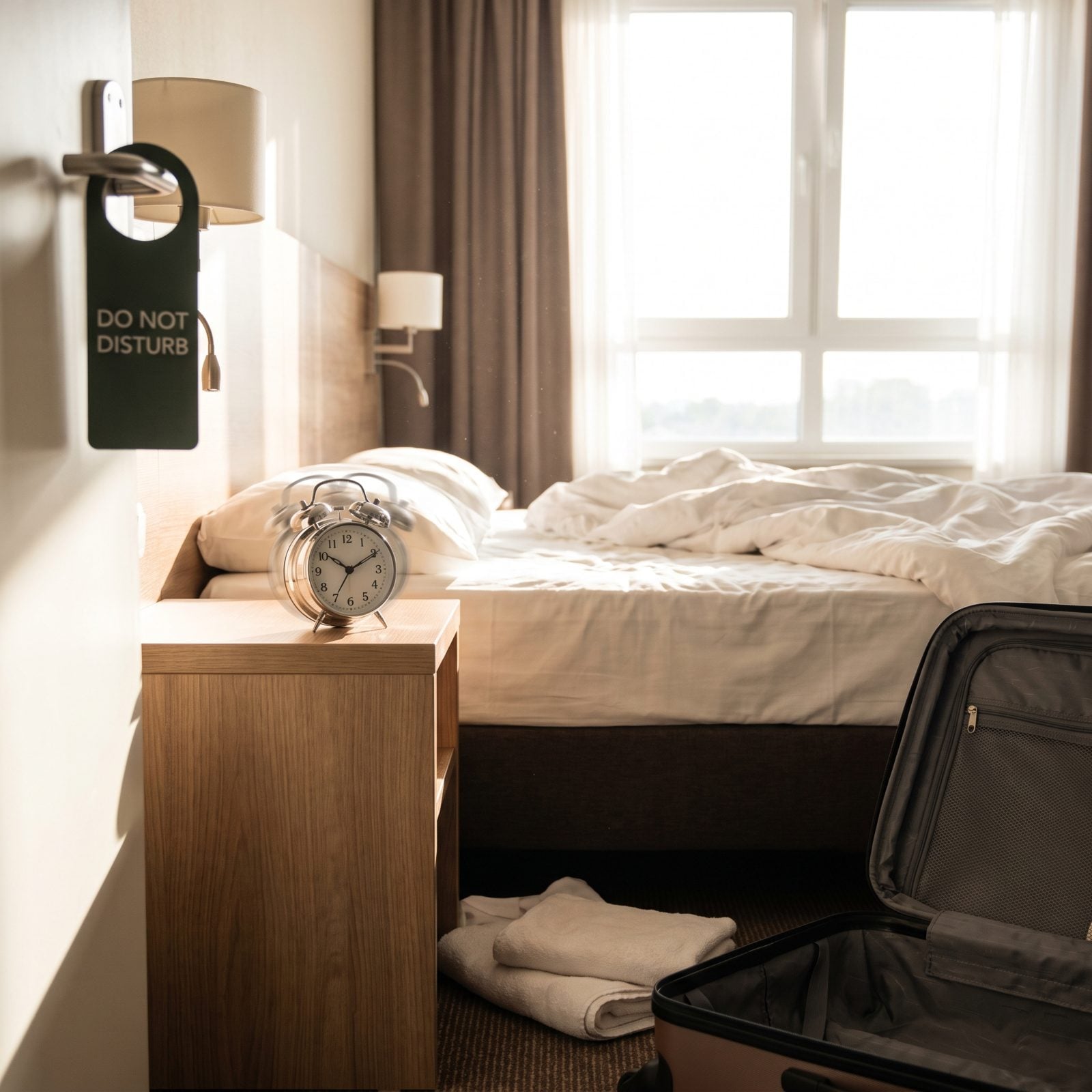Switching Off Your Travel Alarm Before You Check Out