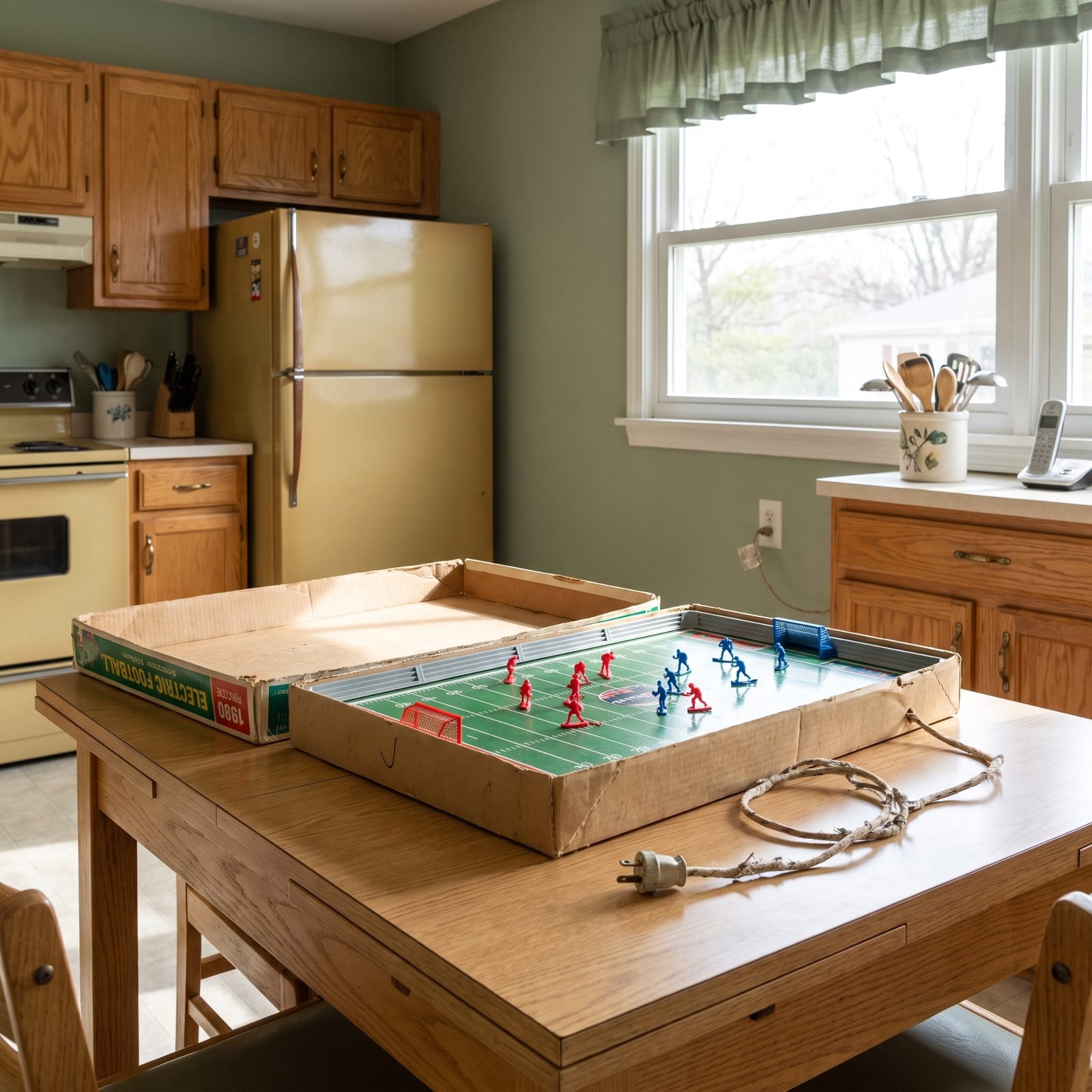 The Tabletop Electric Football Game That Buzzed Like a Beehive
