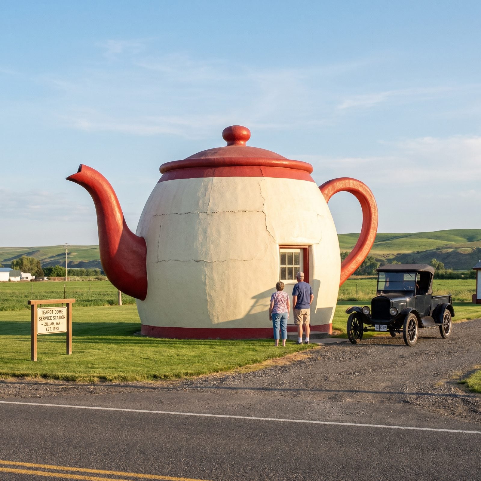 Teapot Dome Service Station in Zillah, Washington