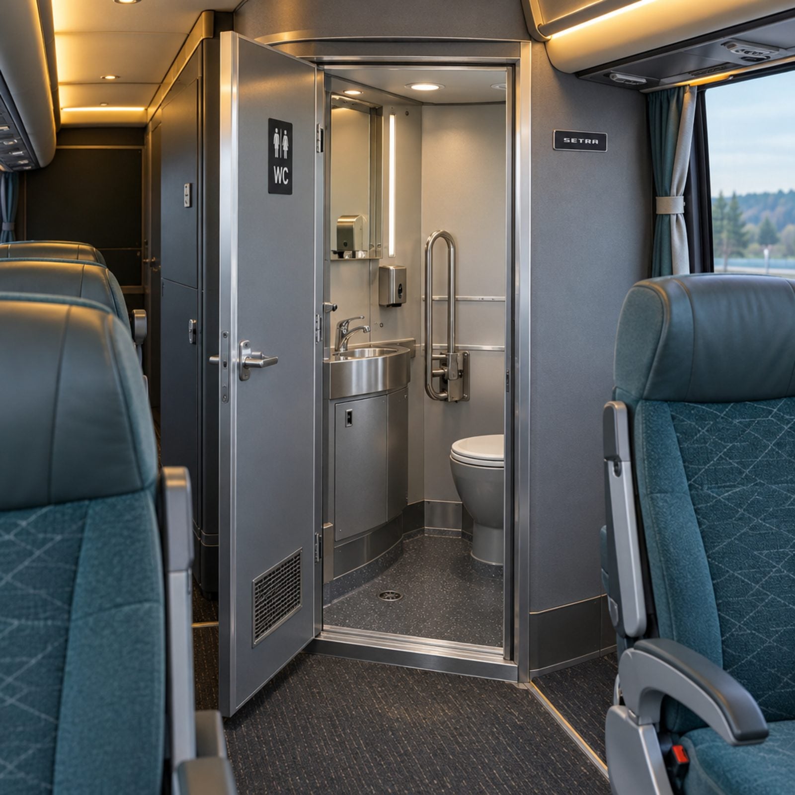 Is There a Working Restroom on the Bus?