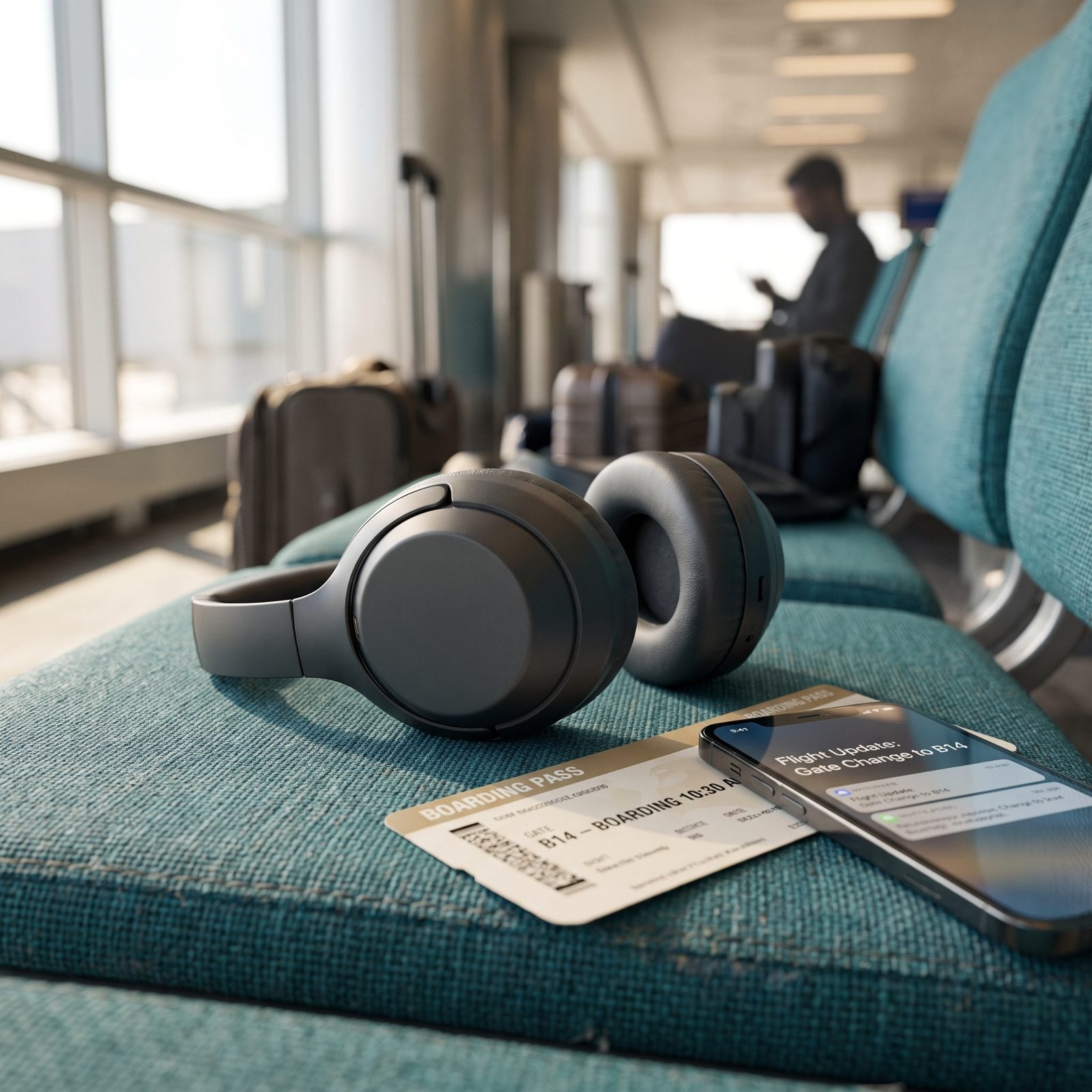 They Keep Headphones Low Enough to Hear Announcements