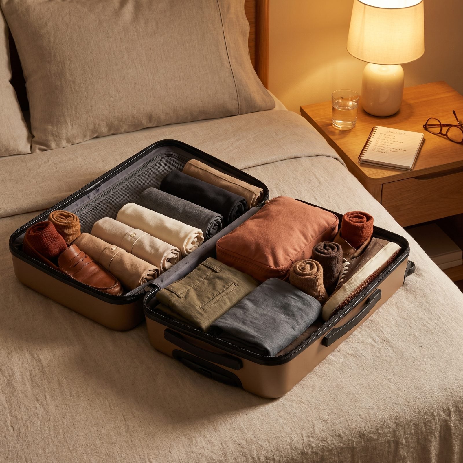 They Pack the Night Before Departure, Not the Morning Of