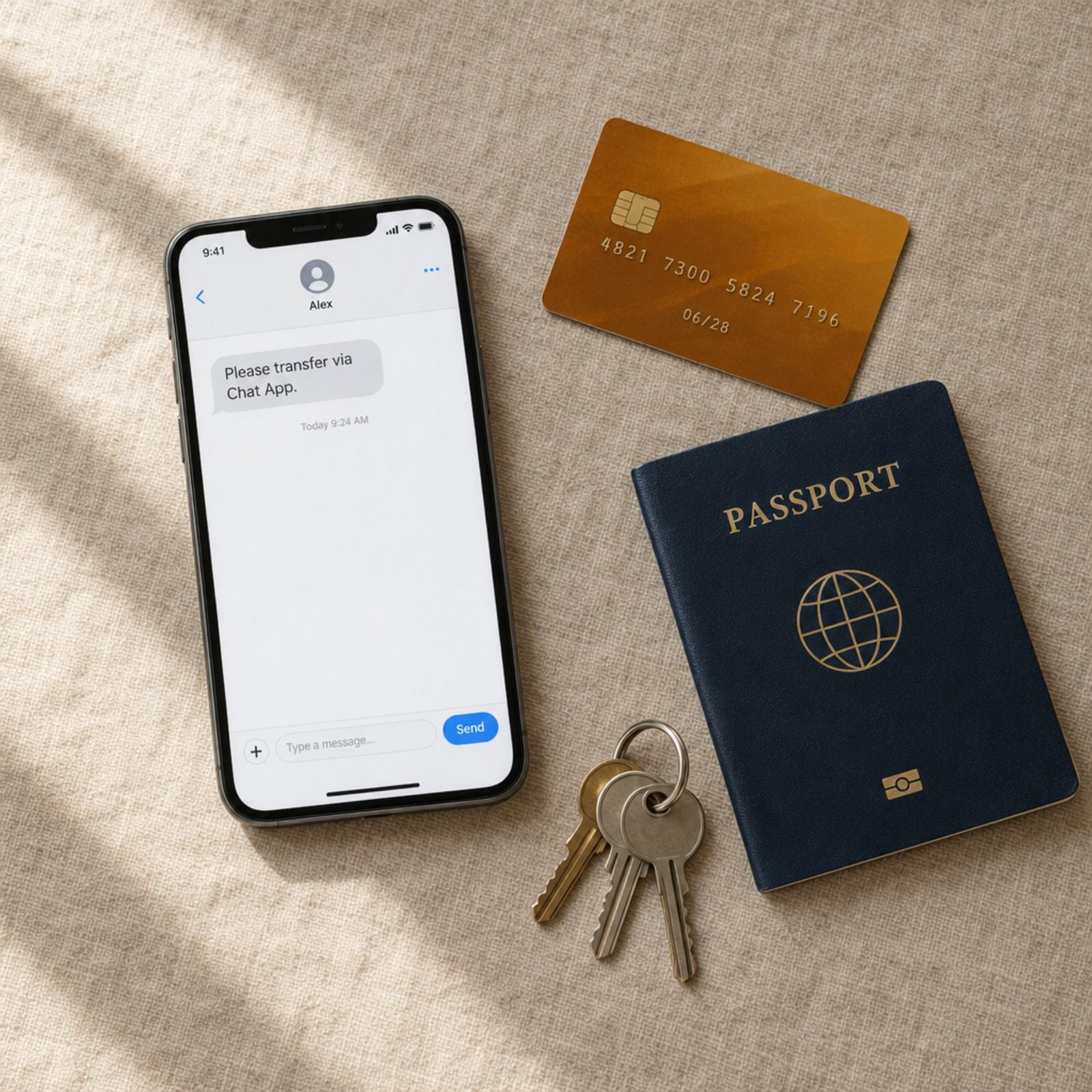 They Want Payment by Bank Transfer or a Chat App