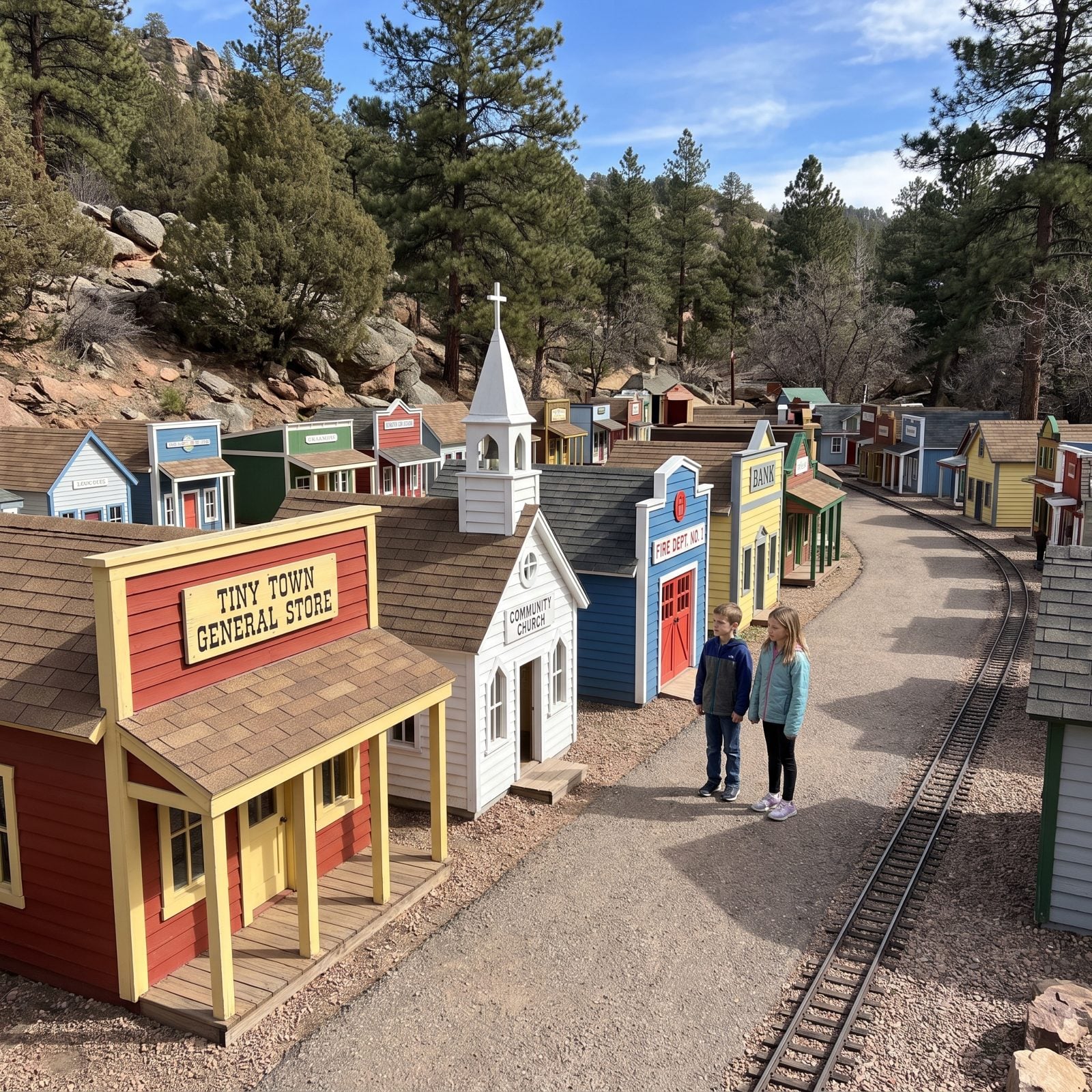 Tiny Town, Where Kids Have Towered Over Main Street for a Century