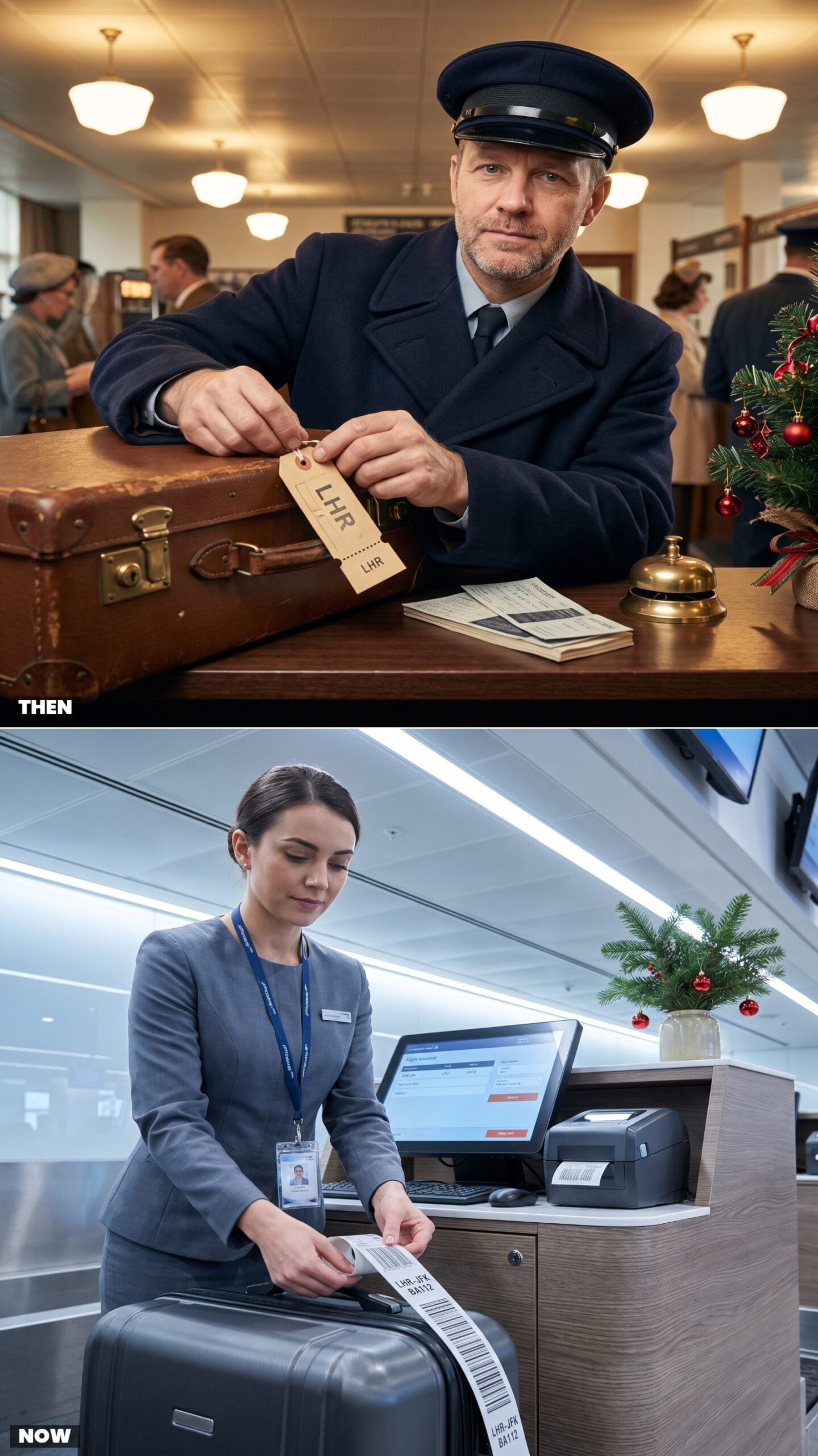 The Torn Paper Destination Tag vs. the Barcoded Baggage Strip