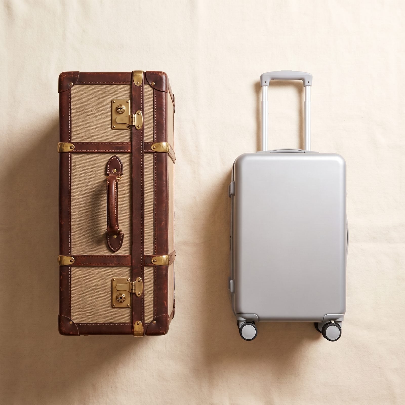 Trade the Heavy Hard-Shell Trunk for a Lightweight Spinner Suitcase