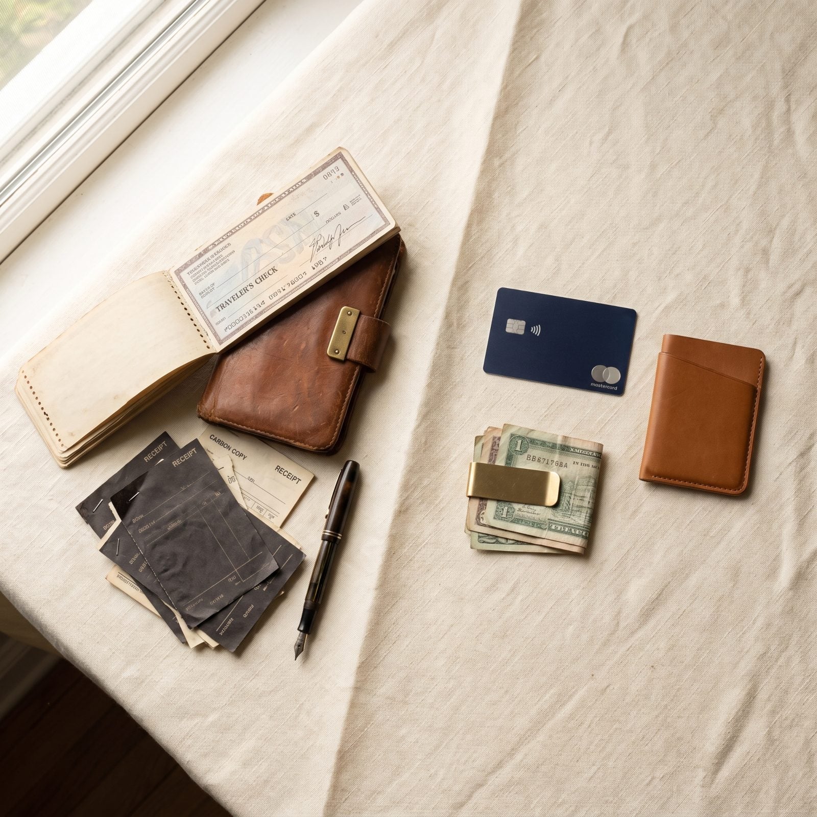 Traveler's Checks Swapped for One Backup Card and a Small Cash Reserve