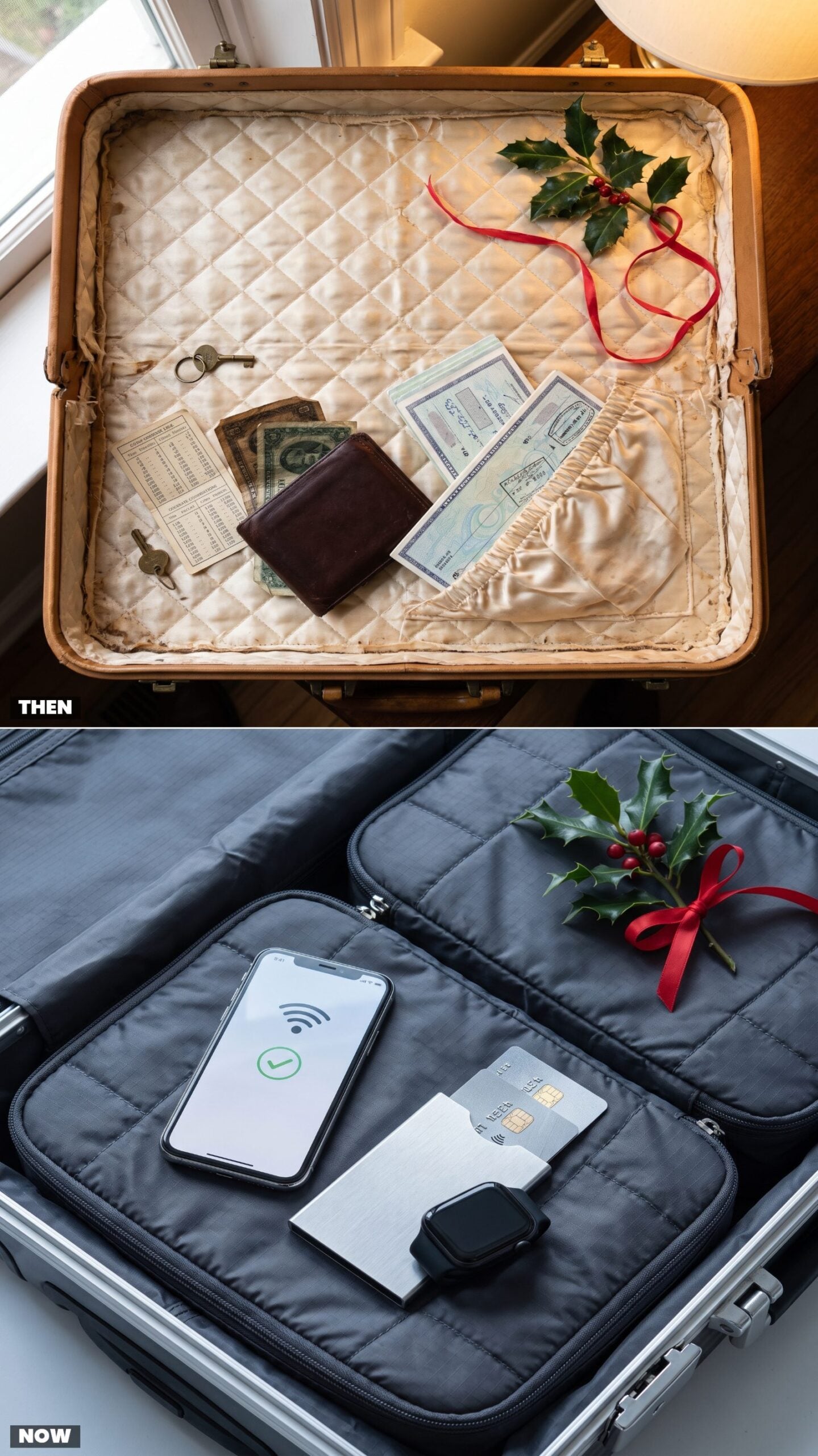 Traveler's Checks Tucked in the Lining vs. the Phone That Pays for Everything