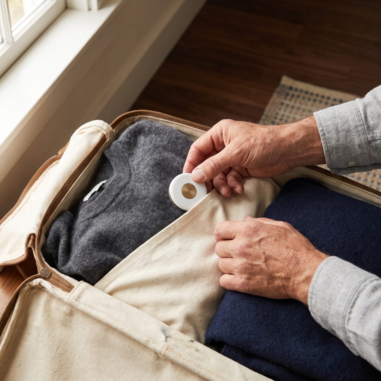 Tuck a Tracker Into the Checked Bag