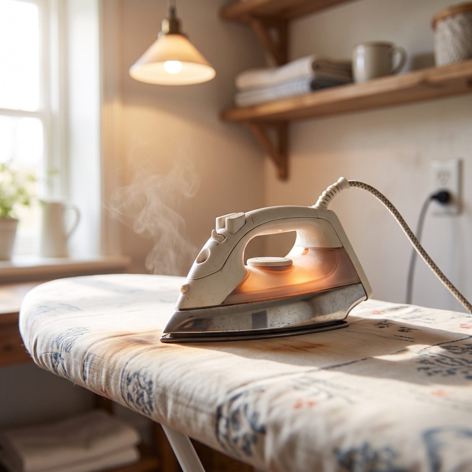 Unplugging the Iron and Letting It Cool Before You Go