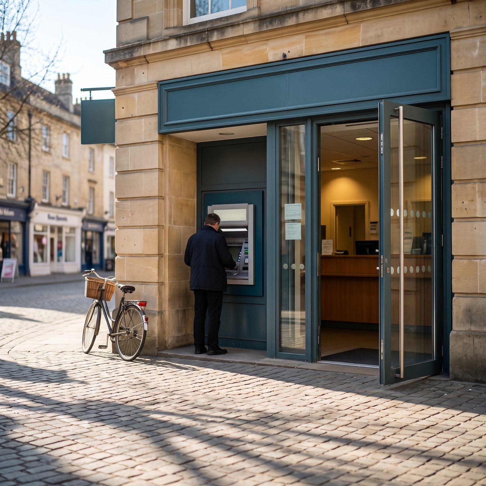 Use Bank ATMs During Business Hours