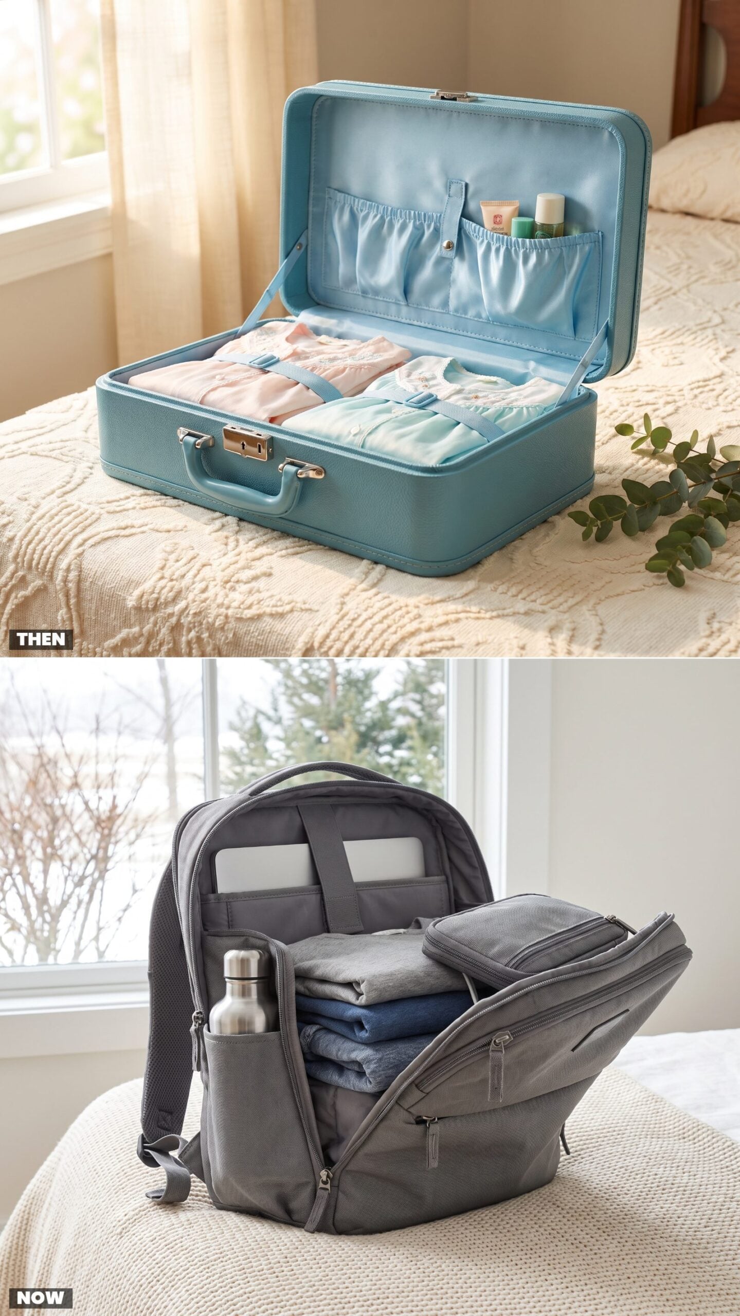 The Vinyl Overnight Case vs. the Personal-Item Backpack
